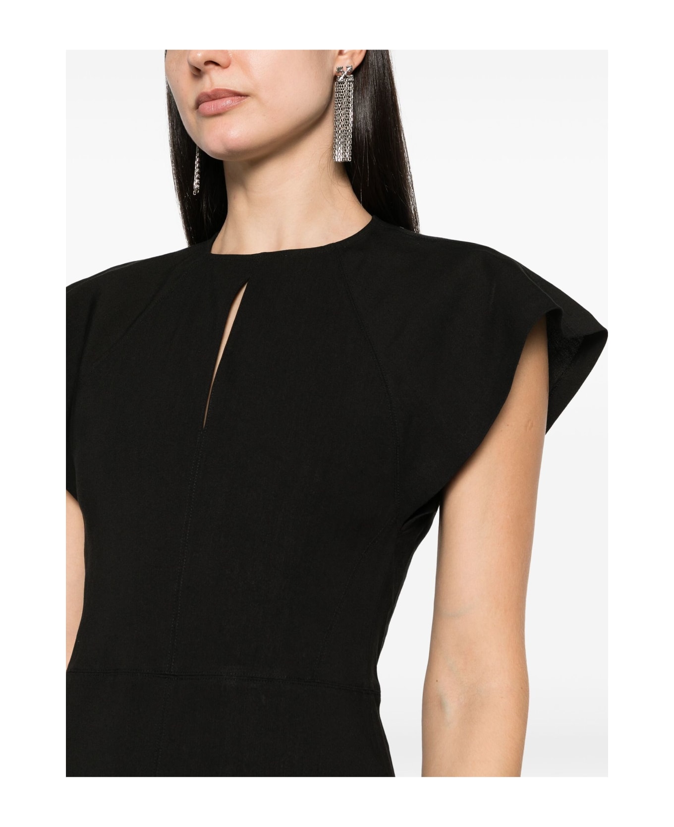 Isabel Marant Black Pencil Dress - Black ワンピース＆ドレス