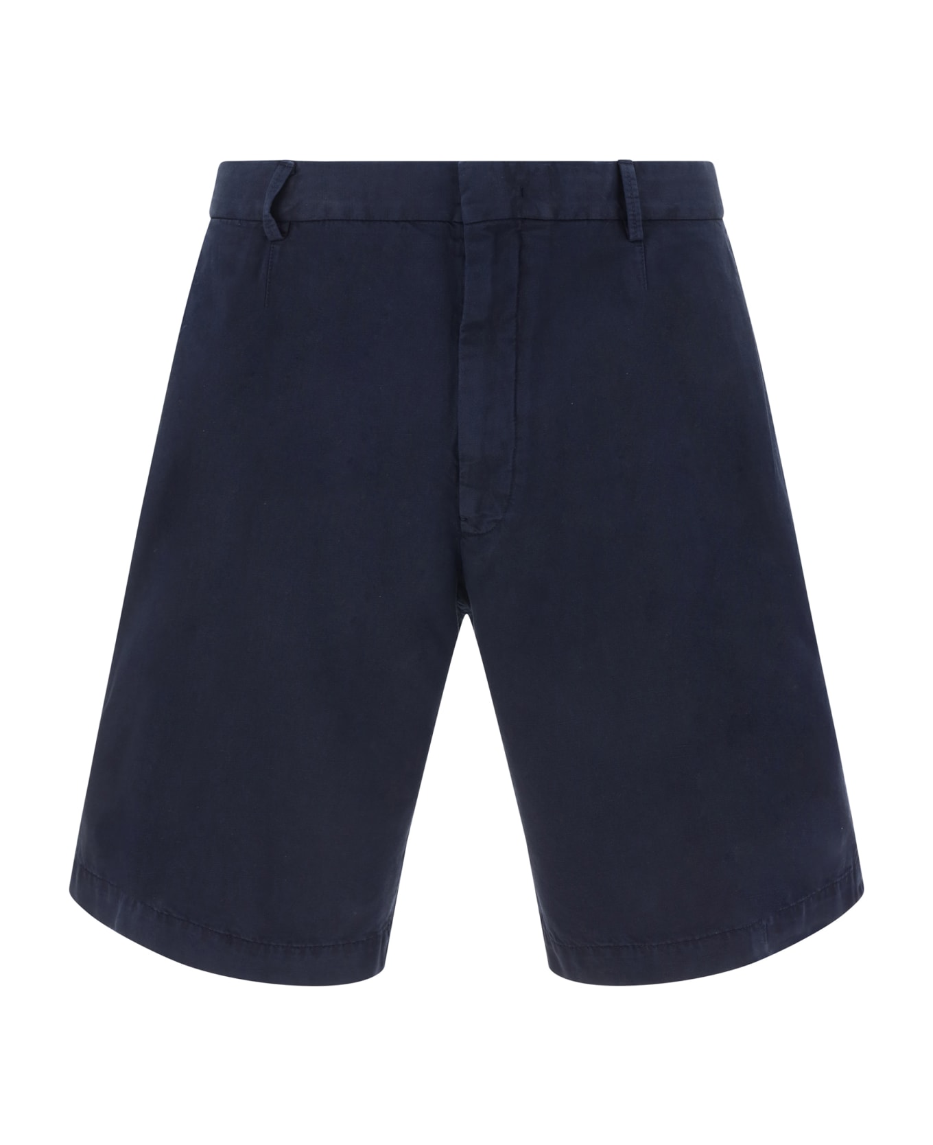 Zegna Shorts - Blue Navy Unito