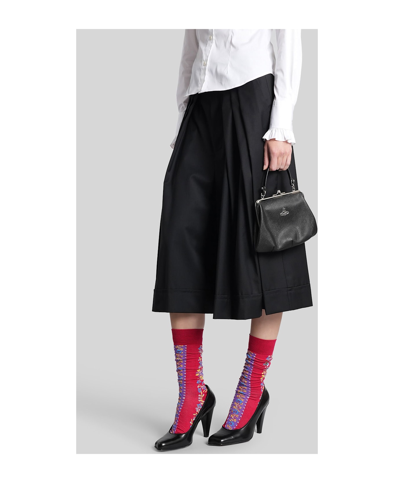 Vivienne Westwood Pants In Black Wool - black