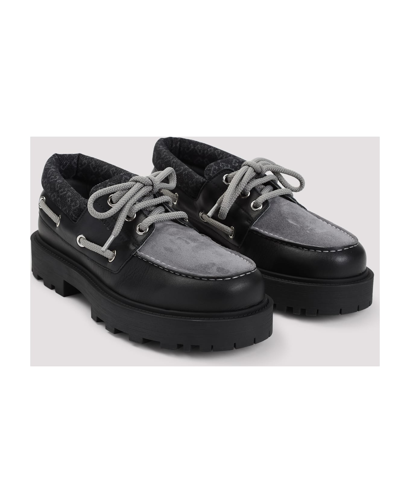 Givenchy Storm Boat Shoes - Black
