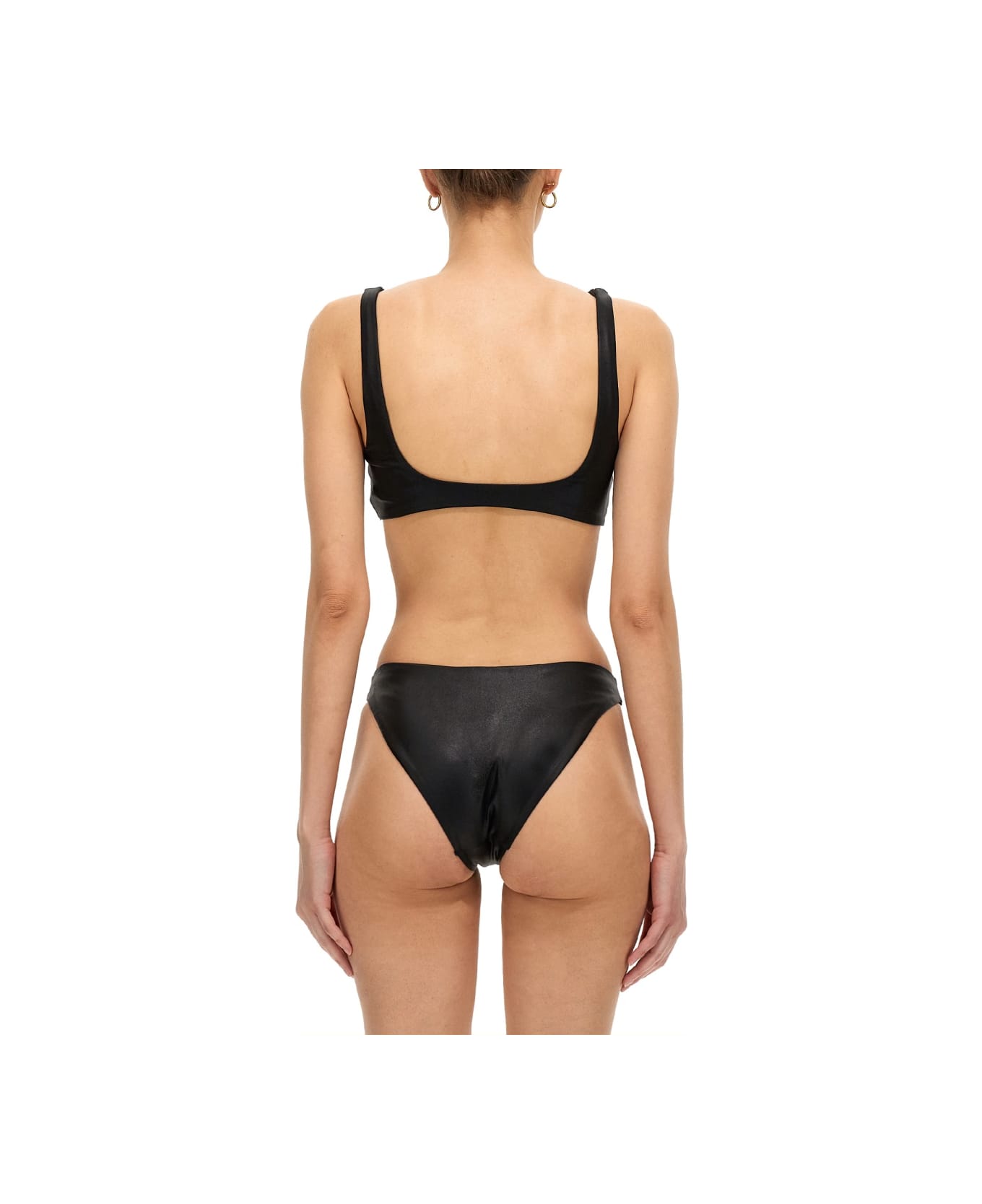 Rotate by Birger Christensen "pearla" Bikini Swimsuit - BLACK