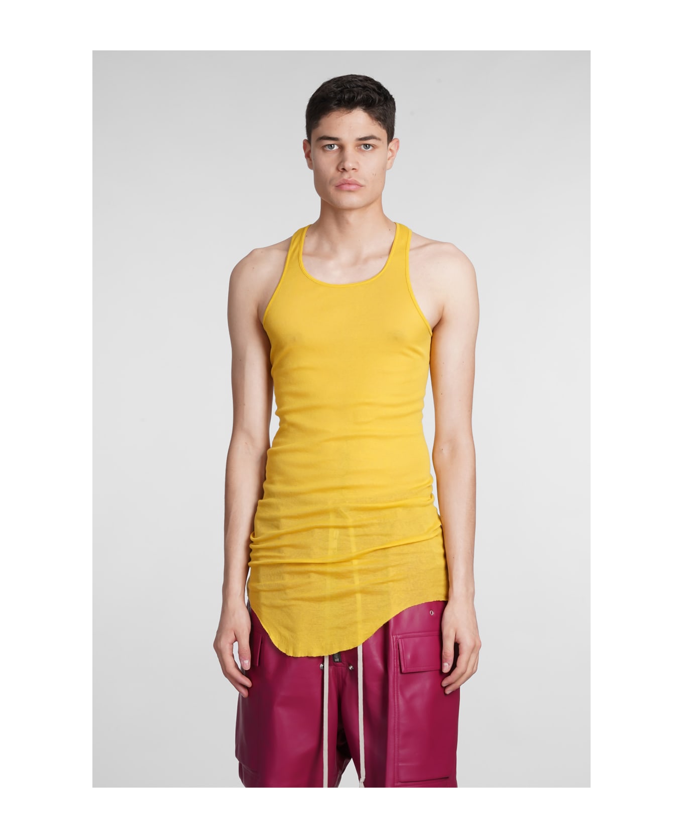 Rick Owens Topwear In Yellow Cotton | italist