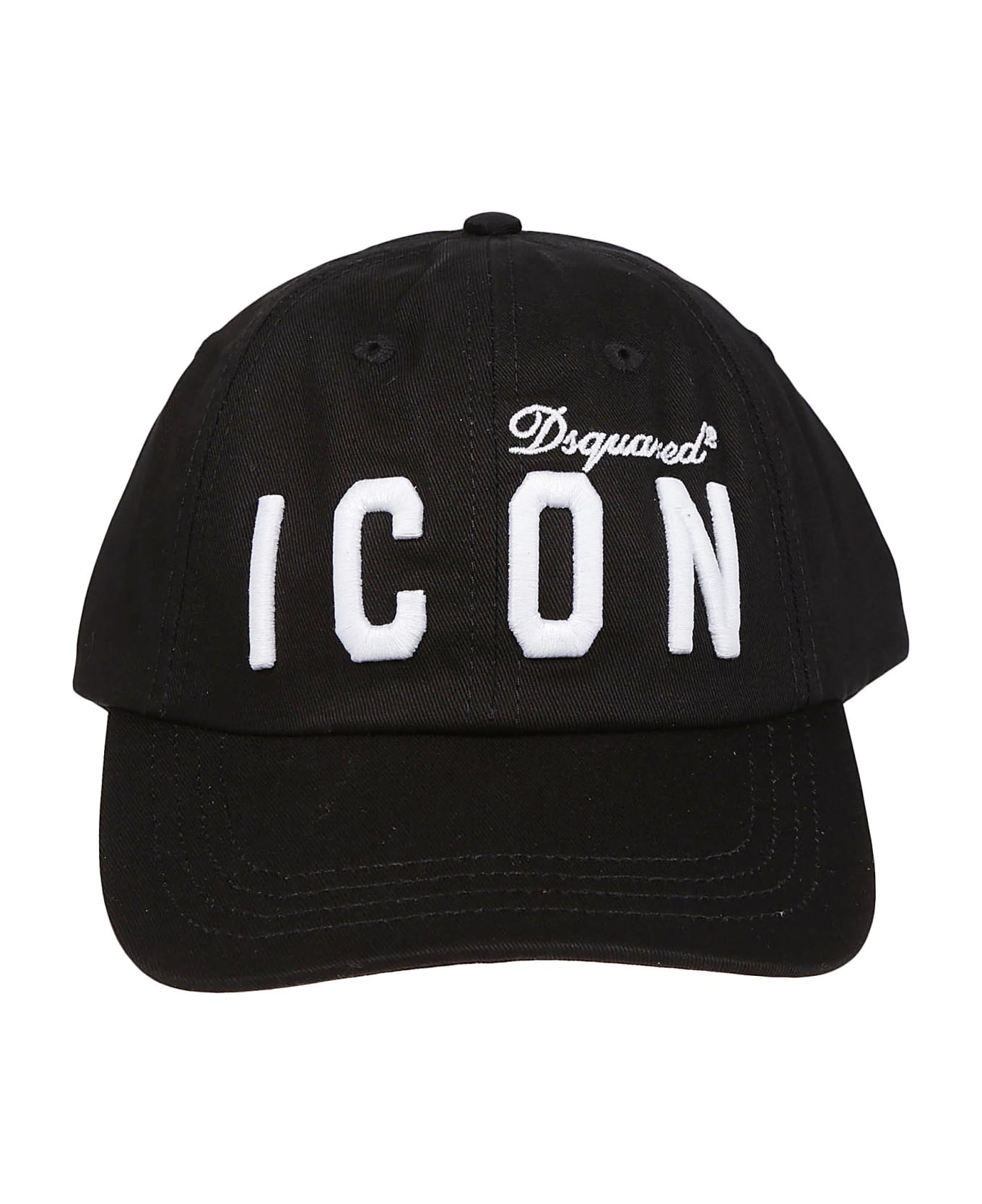 Dsquared2 Icon Baseball Cap - Nero/bianco 帽子
