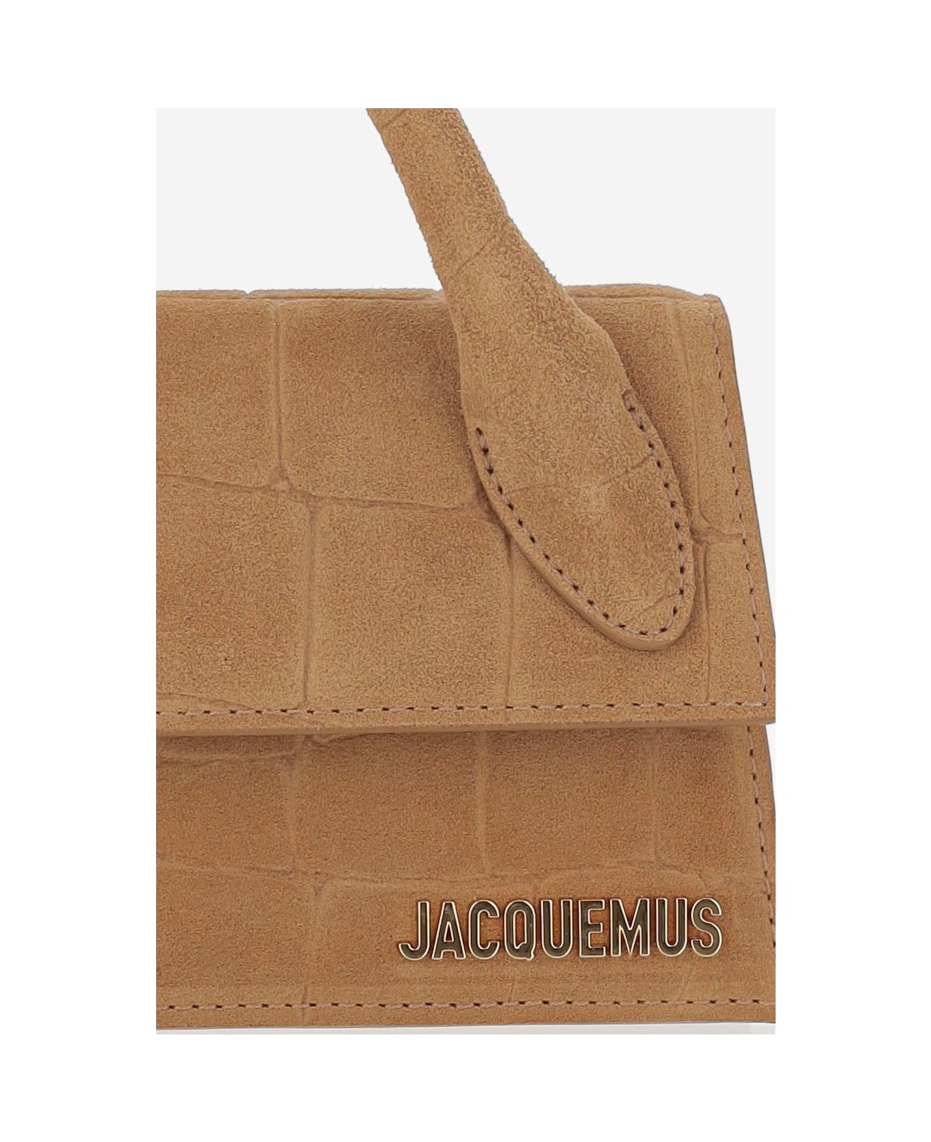 Jacquemus Chiquito Suede Bag - Marrone
