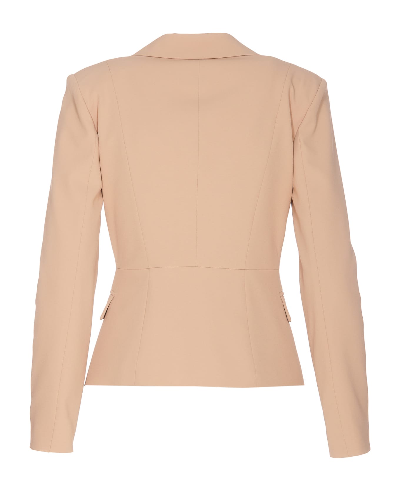 Liu-Jo Double Breasted Jacket - Natural Beige