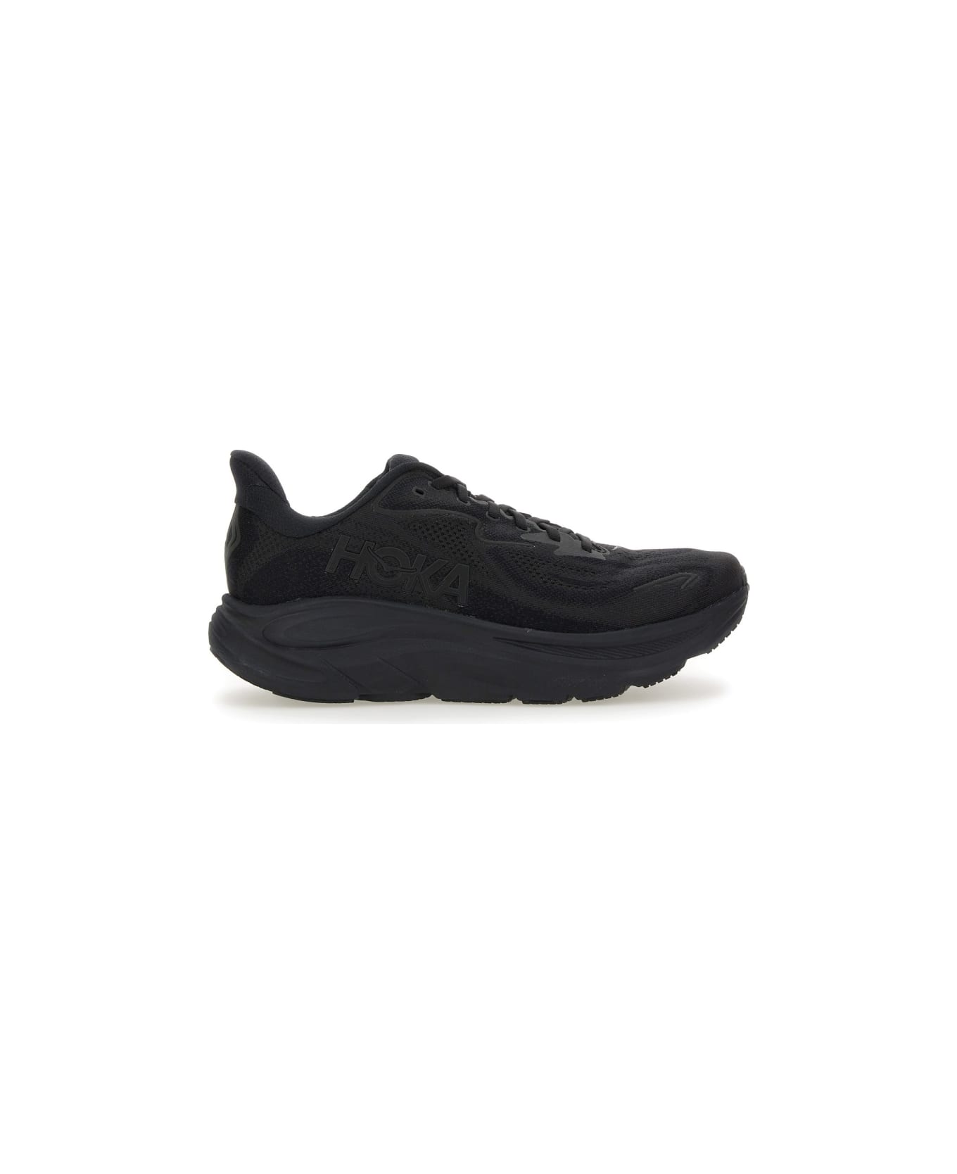 Hoka "clifton 10" Sneaker - BLACK