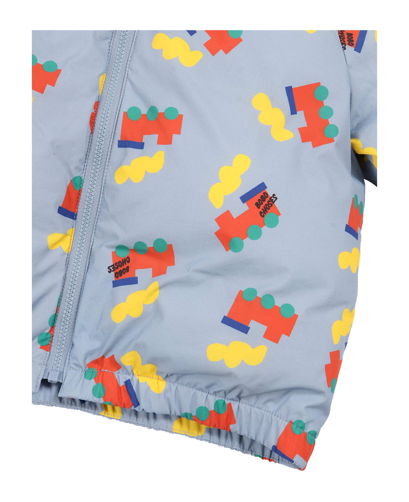 Bobo Choses Bobo Choo Choo All Over Anorak - LIGHT BLUE