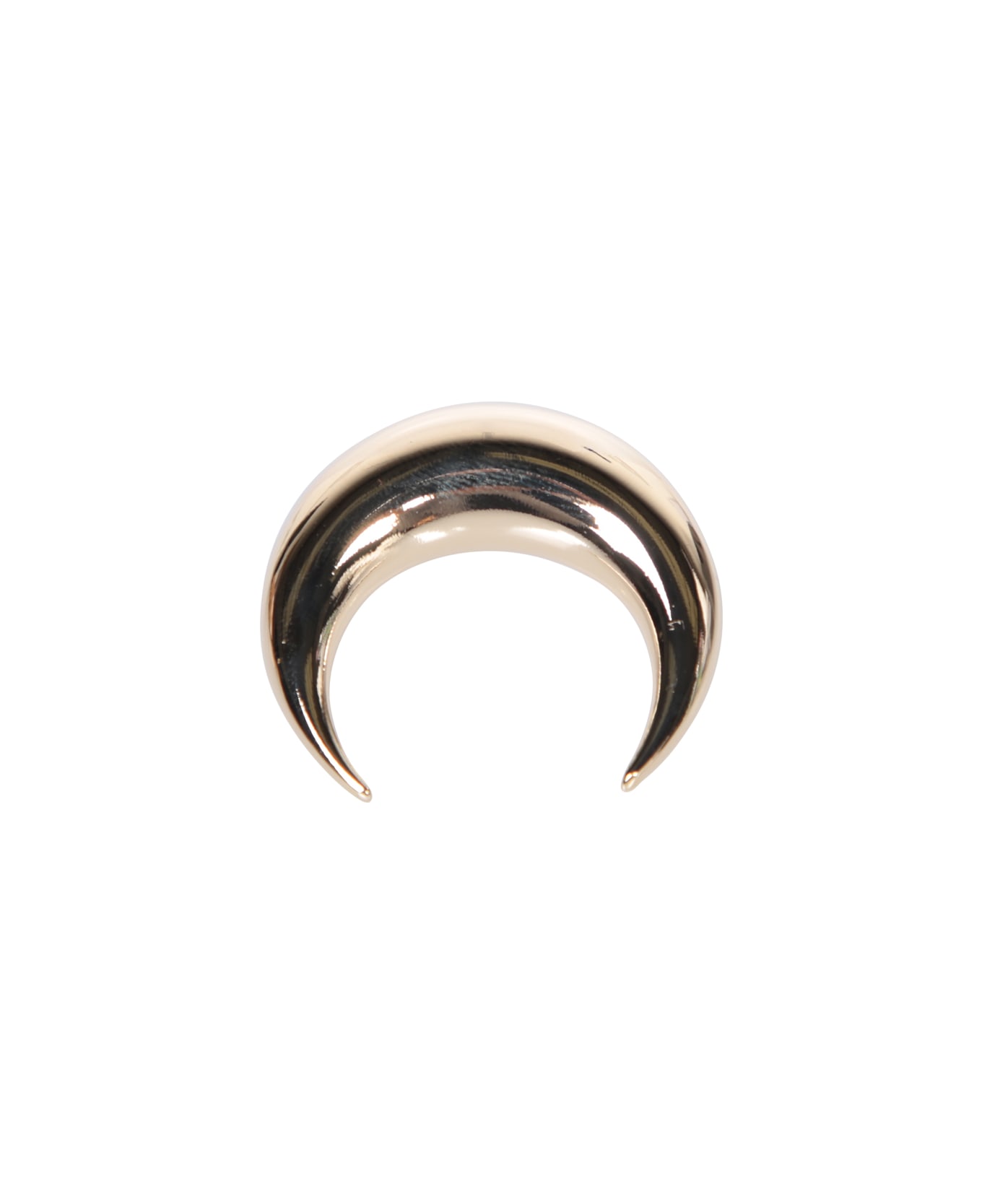 Marine Serre Gold Single Moon Earring - Metallic ジュエリー
