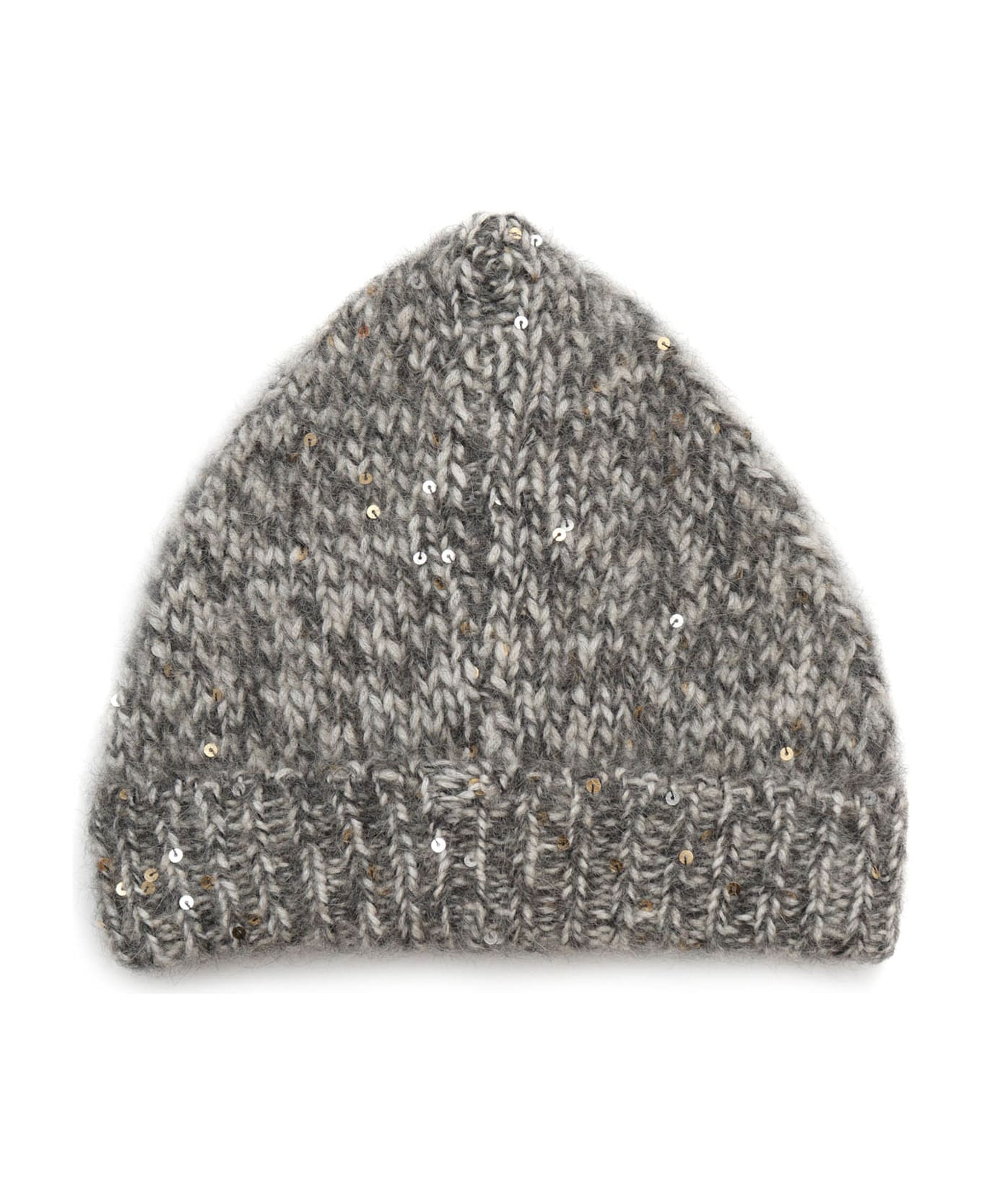 Ermanno Ermanno Scervino Knitted Beanie - GREY