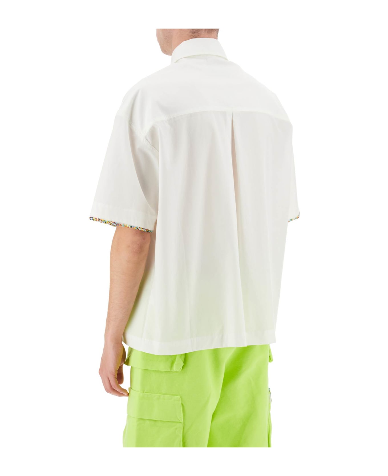 Bonsai 'bloom' Short-sleeved Shirt - WHITE (White)