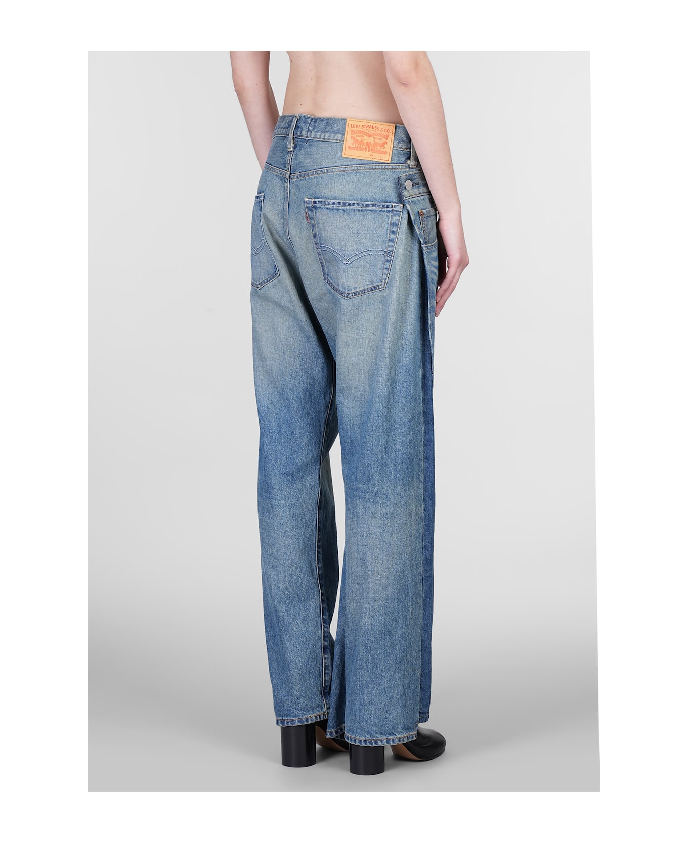 Junya Watanabe Jeans In Blue Cotton - blue