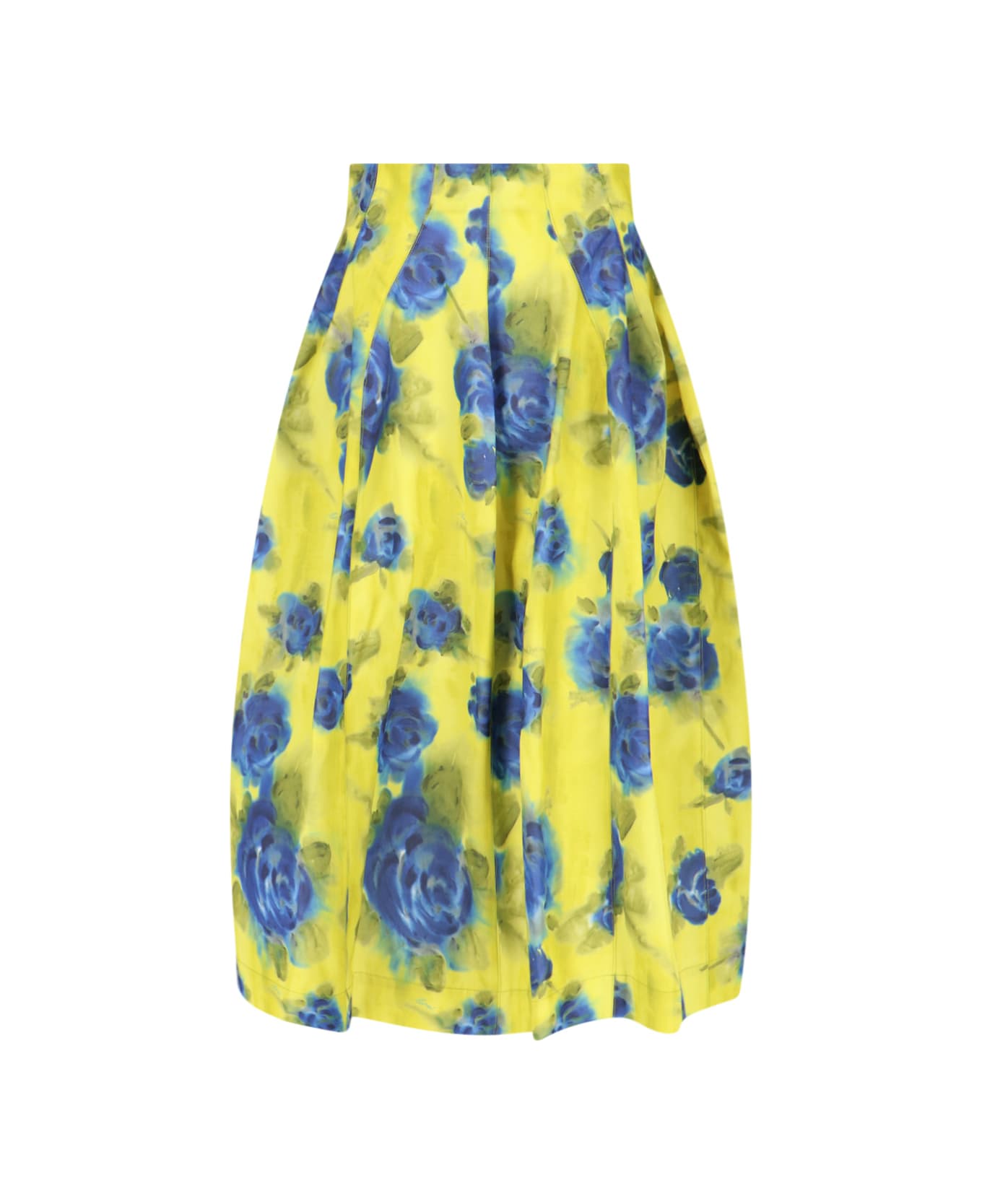 Marni 'idyll' Print Skirt - Multicolor