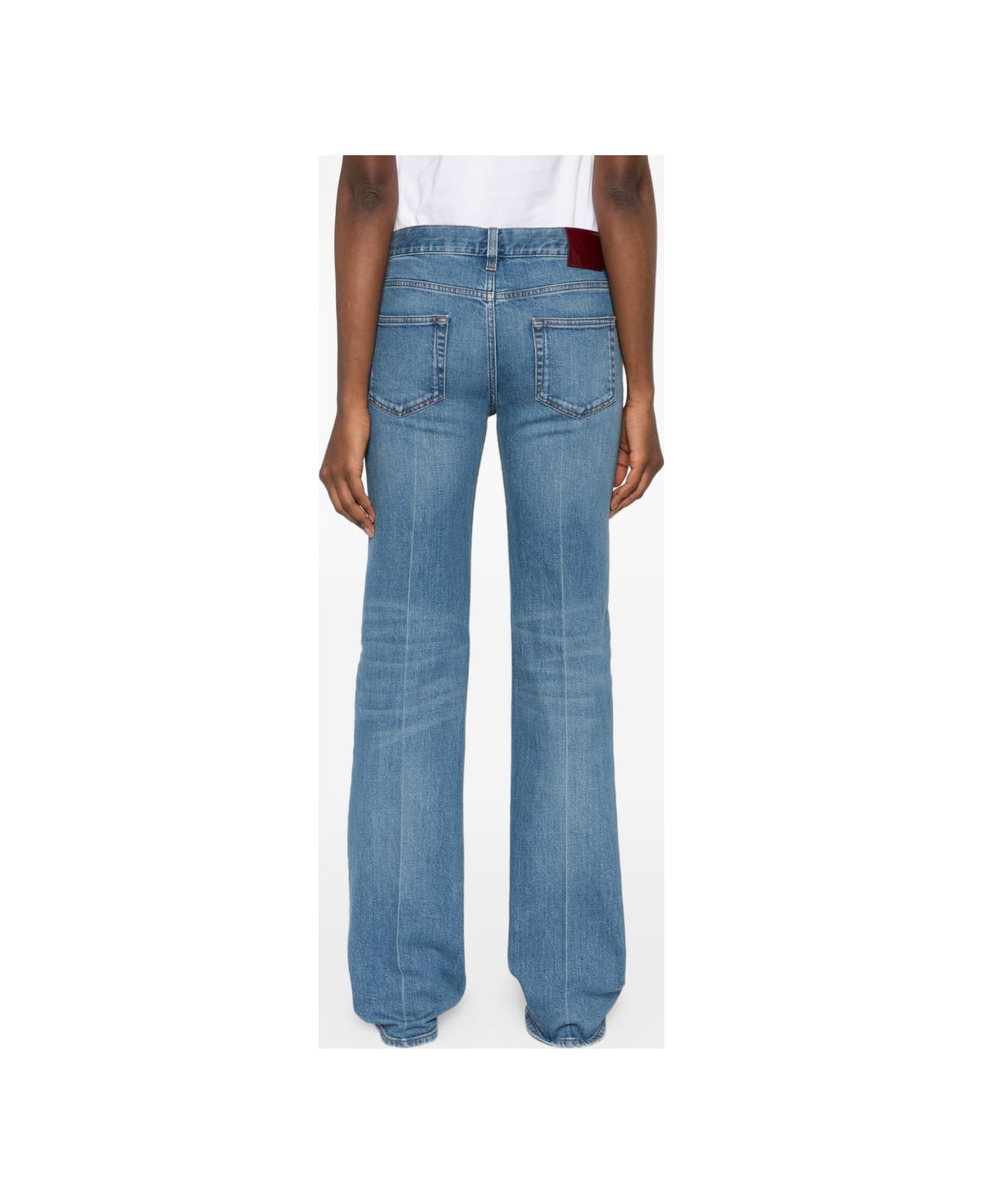 Gucci Denim Cotton Jeans - Clear Blue