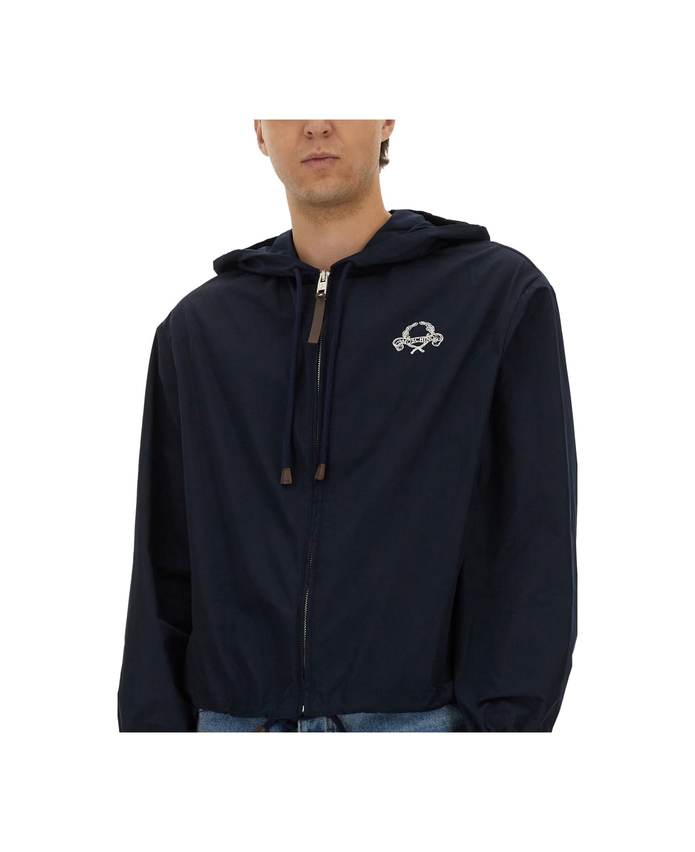 Moschino Nylon Jacket - BLUE