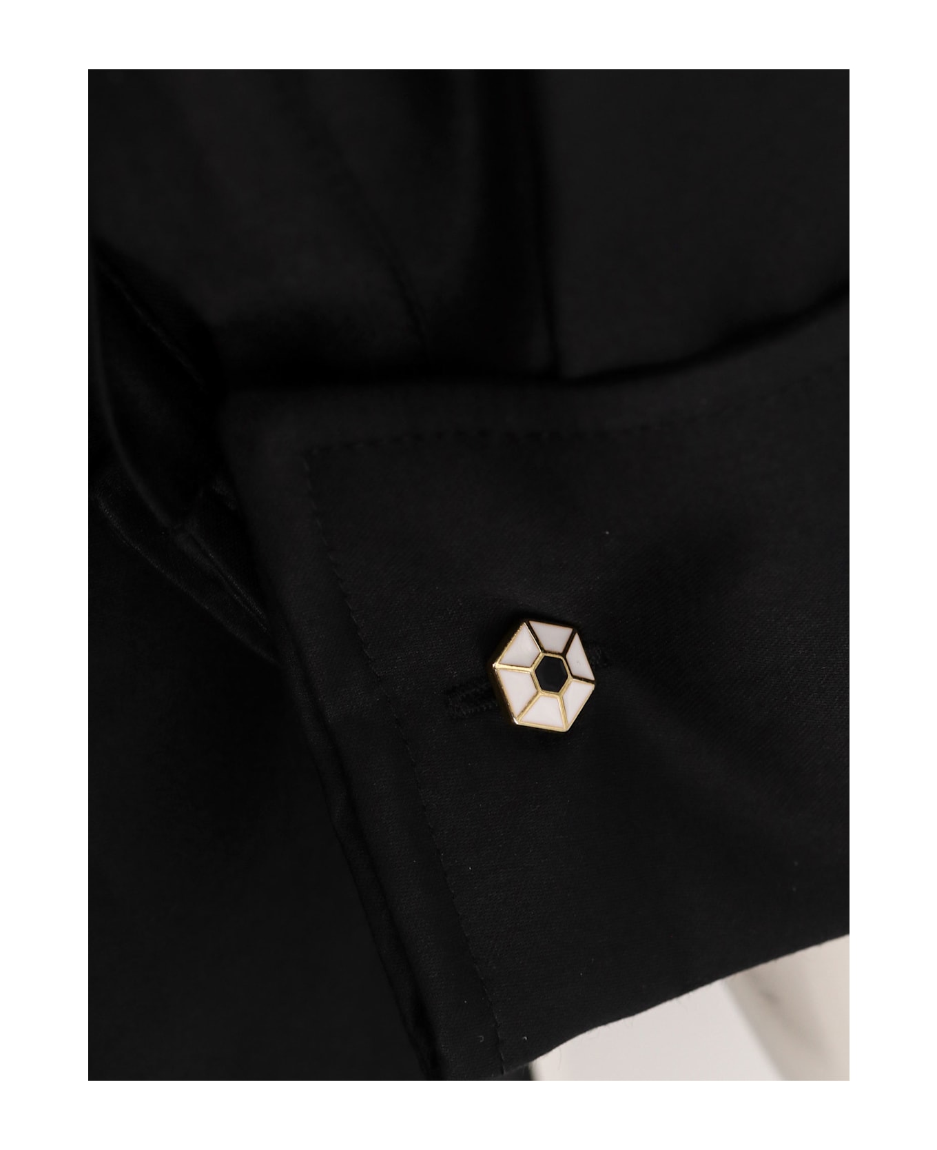 Max Mara Faraday Long Cotton Shirt - Black