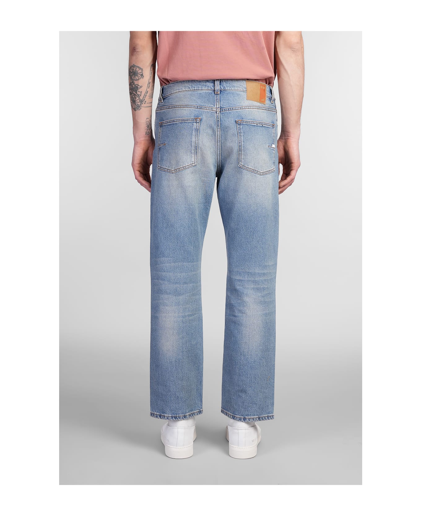 Mauro Grifoni Jeans In Blue Denim - blue