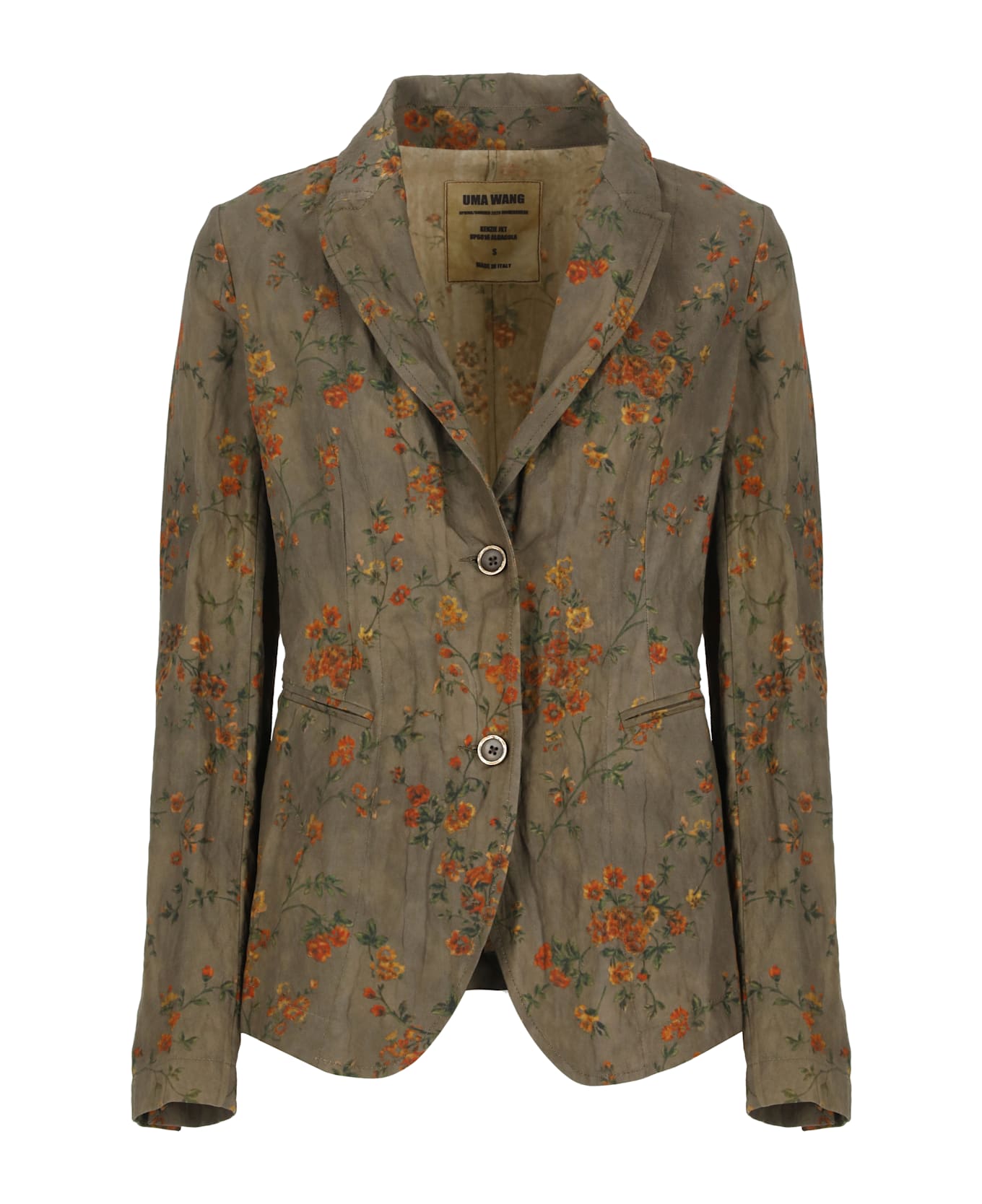 Uma Wang Cotton Blazer - Grey