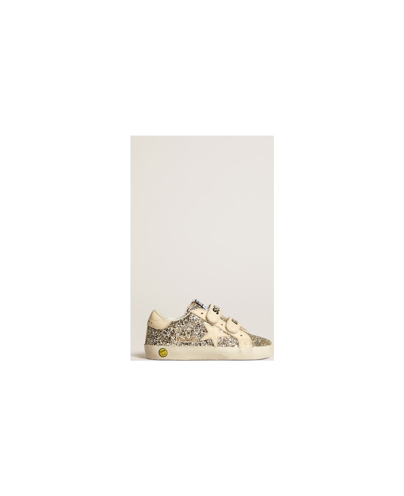 Golden Goose Sneakers Old School - Platimnum/Cream
