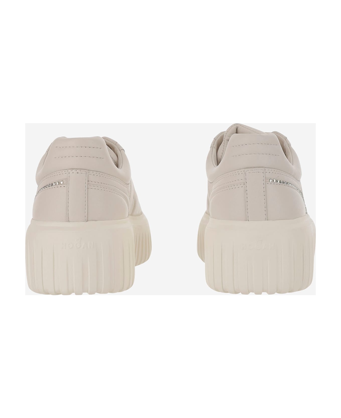 Hogan H-stripes Sneakers - White