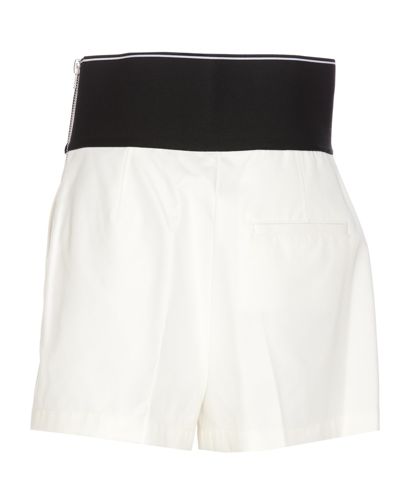 Alexander Wang Safari Logo Shorts - White ショートパンツ