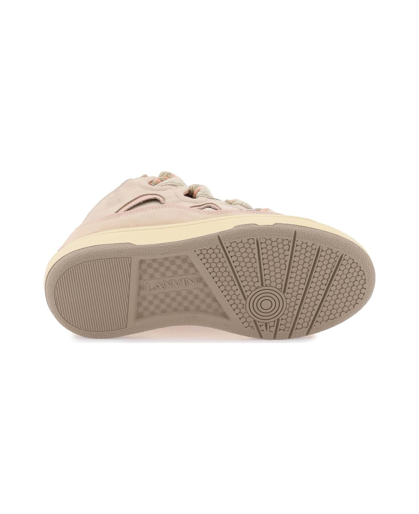 Lanvin Curb Sneakers - Beige