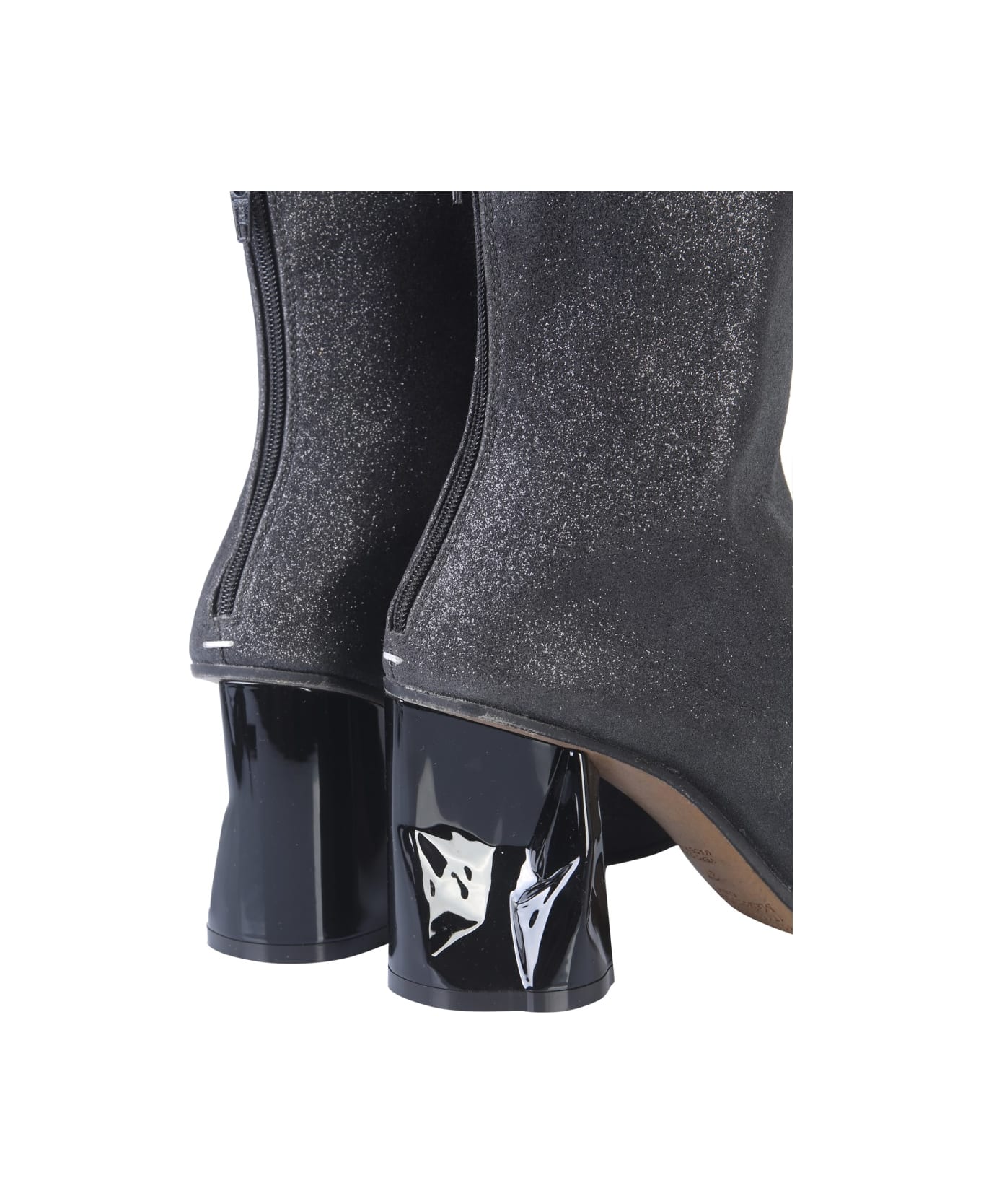 Maison Margiela Boot With Crushed Heel - BLACK ブーツ