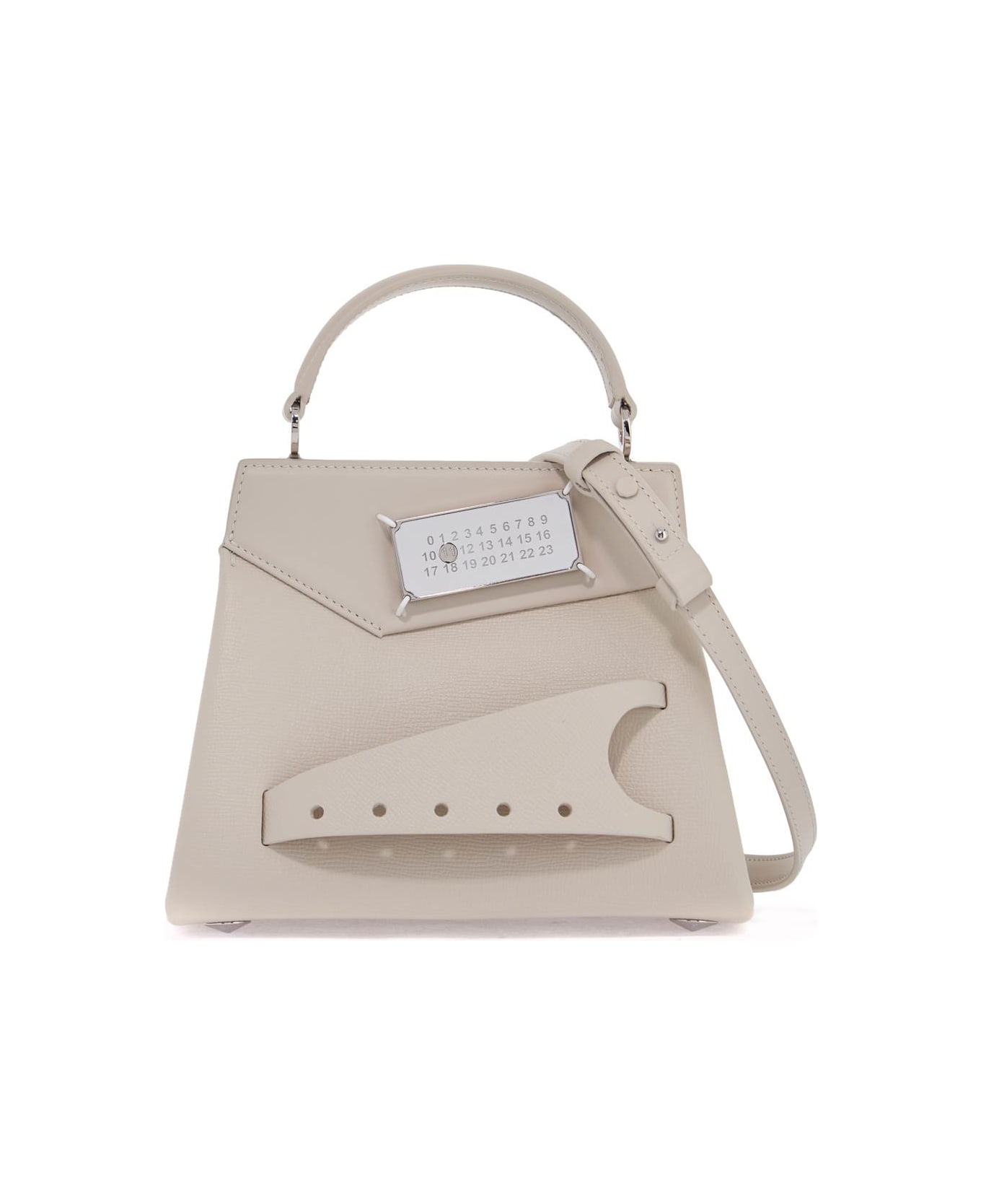 Maison Margiela Small Snatched Handbag - GREIGE