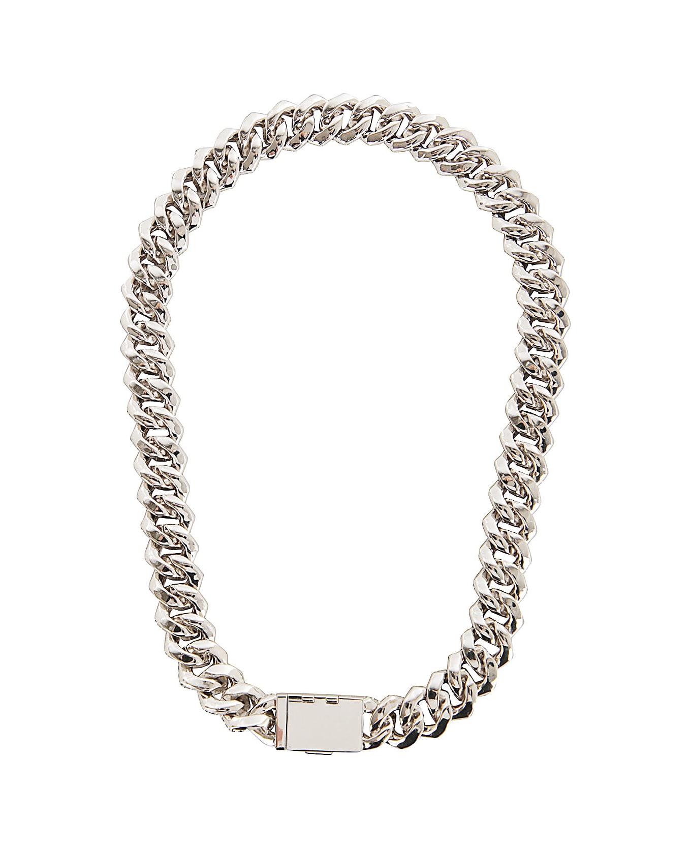 Darkai White Prong Pave Necklace - White ネックレス