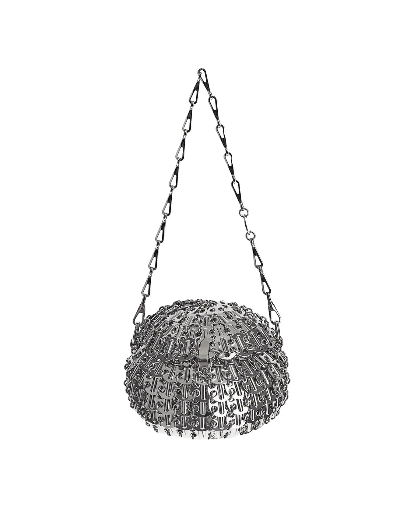 Paco Rabanne Silver Small 1969 Ball-shaped Bag - Silver
