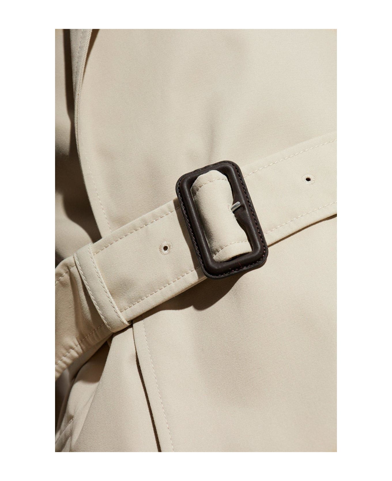 Burberry Belted Trench Coat - Beige