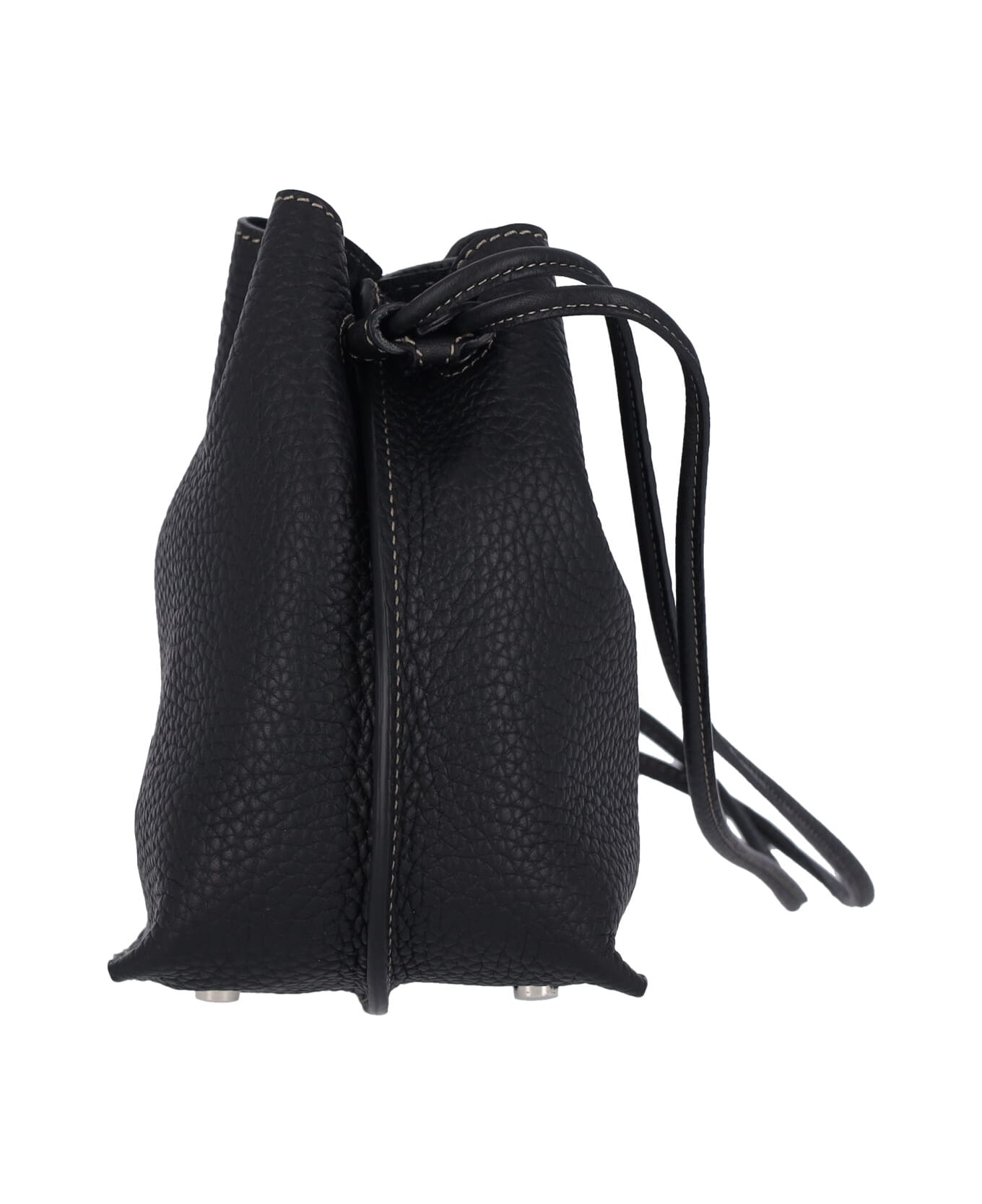 Tod
s Micro Logo Bucket Bag - Black