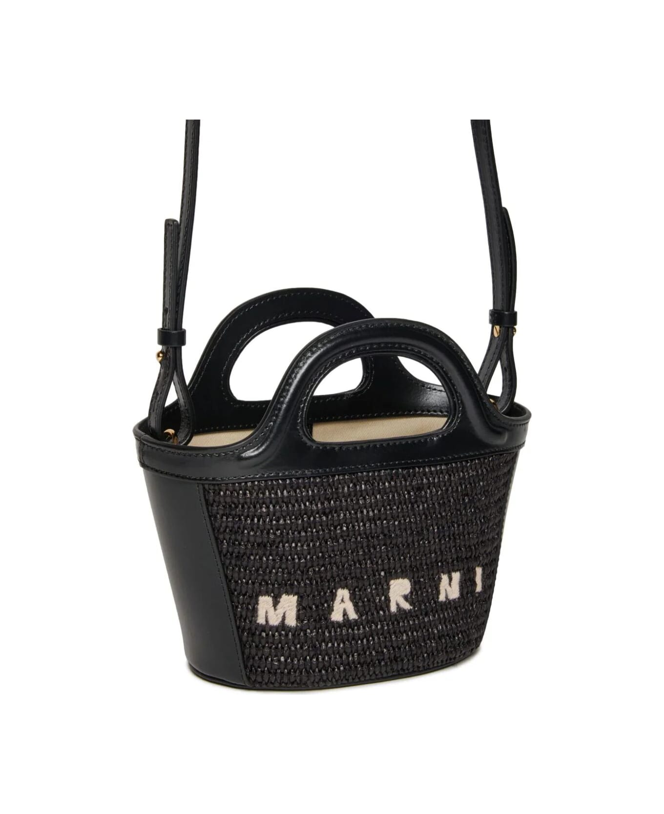 Marni Tropicalia Bag Micro - Black