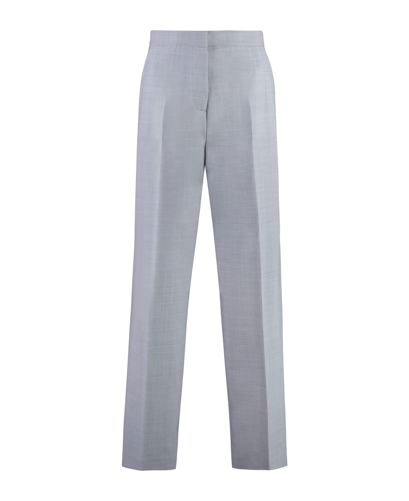 Calvin Klein Straight-leg Trousers - Grey