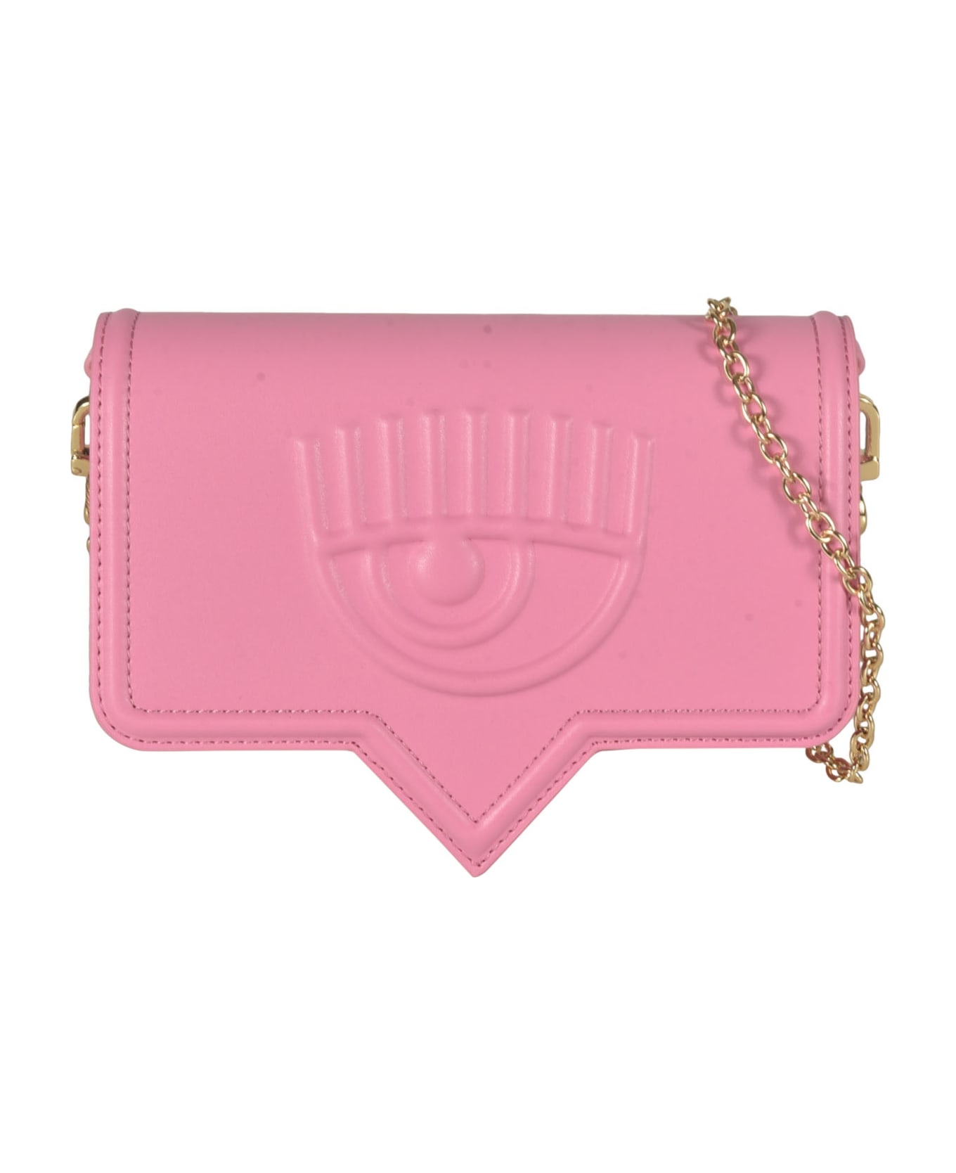 Chiara Ferragni Range A Eyelike Shoulder Bag - Sachet Pink