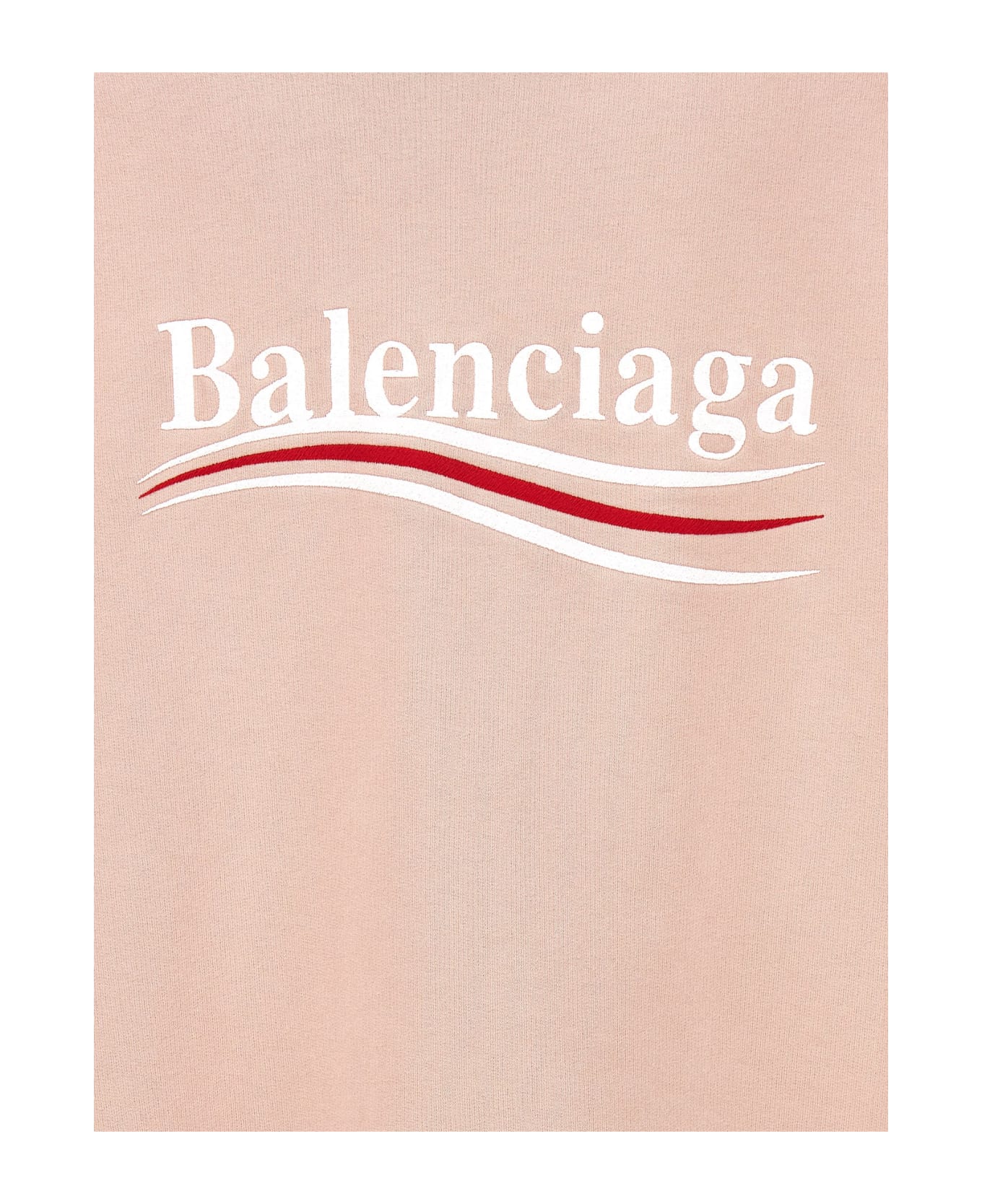 Balenciaga 'political Campaign' Hoodie - Pink