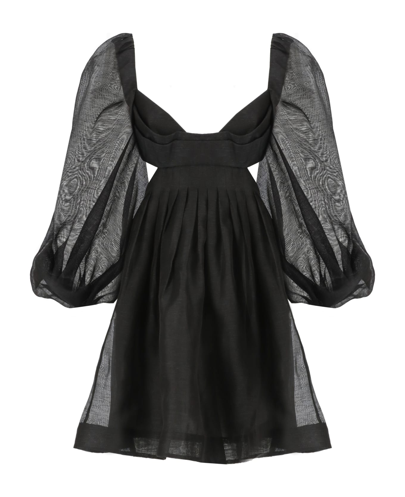 Zimmermann Harmony Bralette Dress - Black