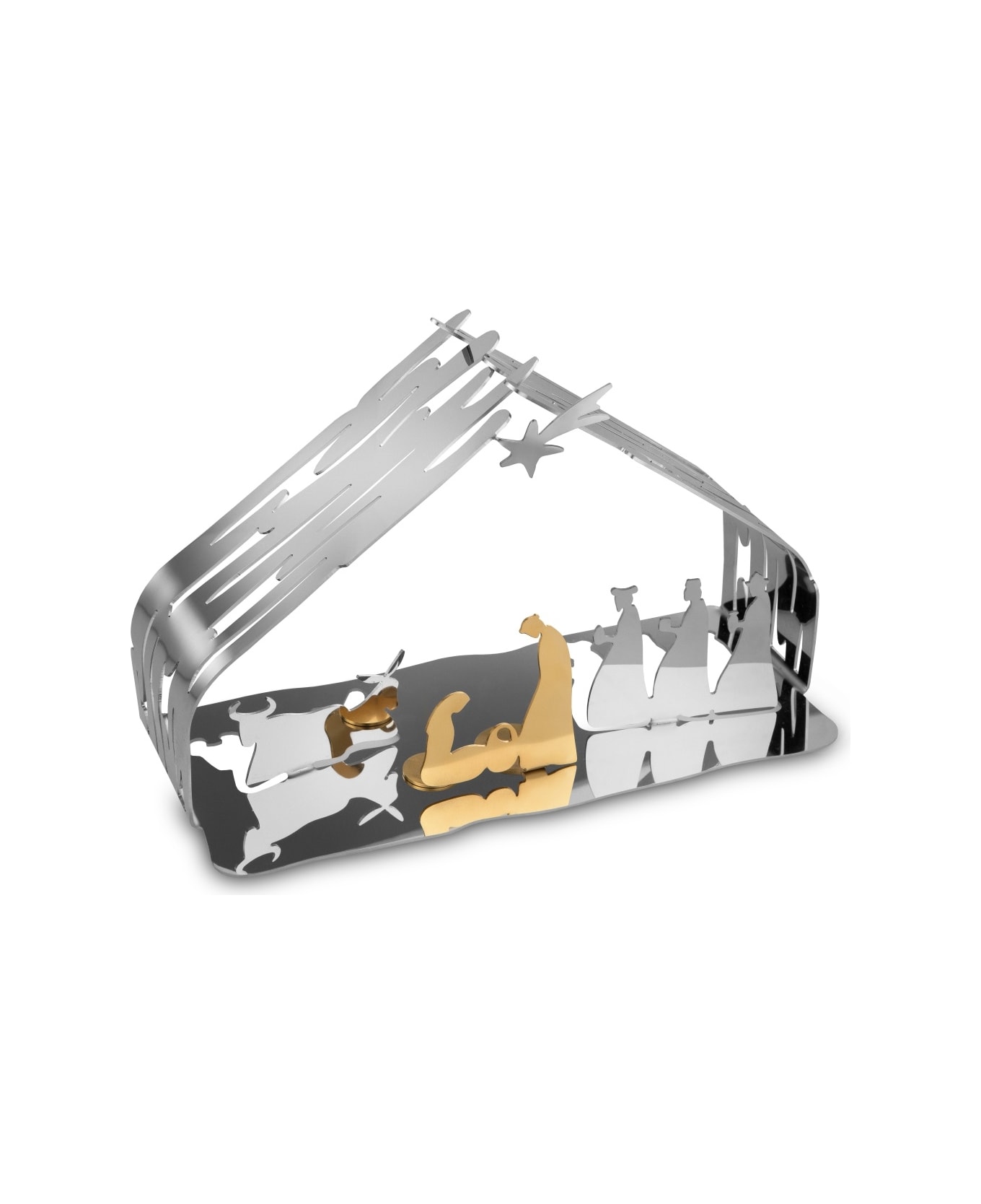 Alessi Bark Crib Presepe - Acciaio