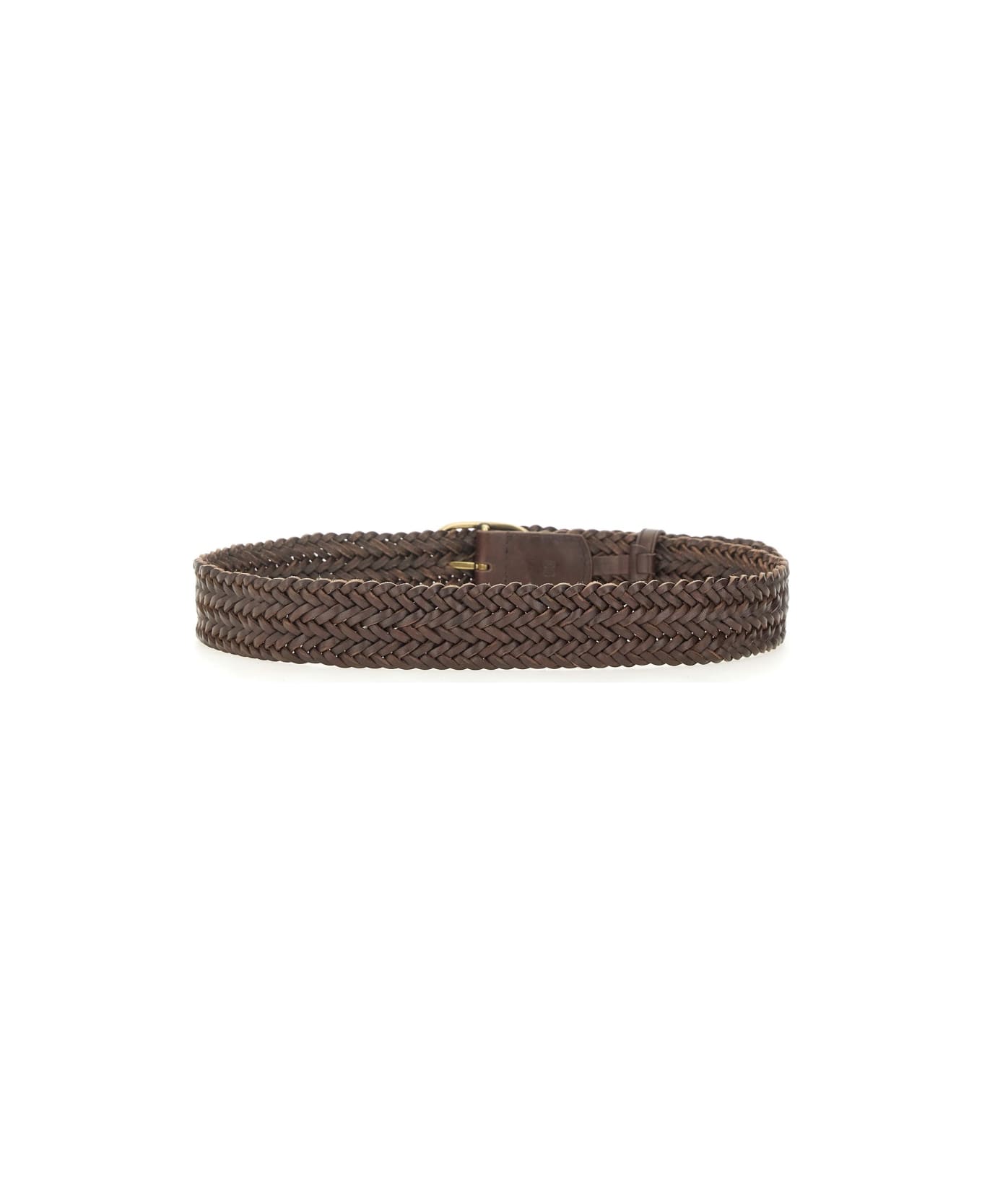 Dragon Diffusion Leather Belt - BROWN