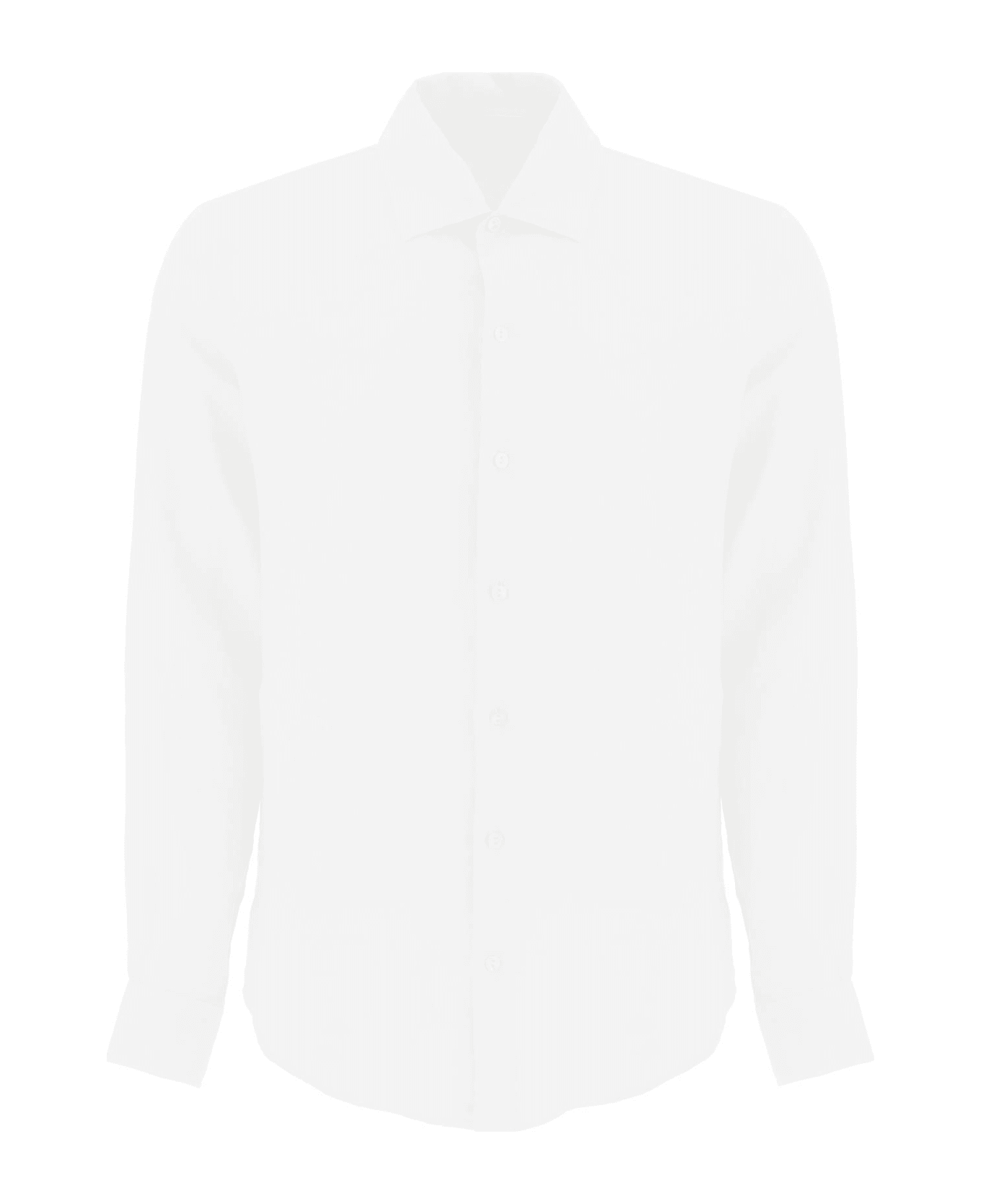Agnona Classic Linen Shirt - WHITE (White)
