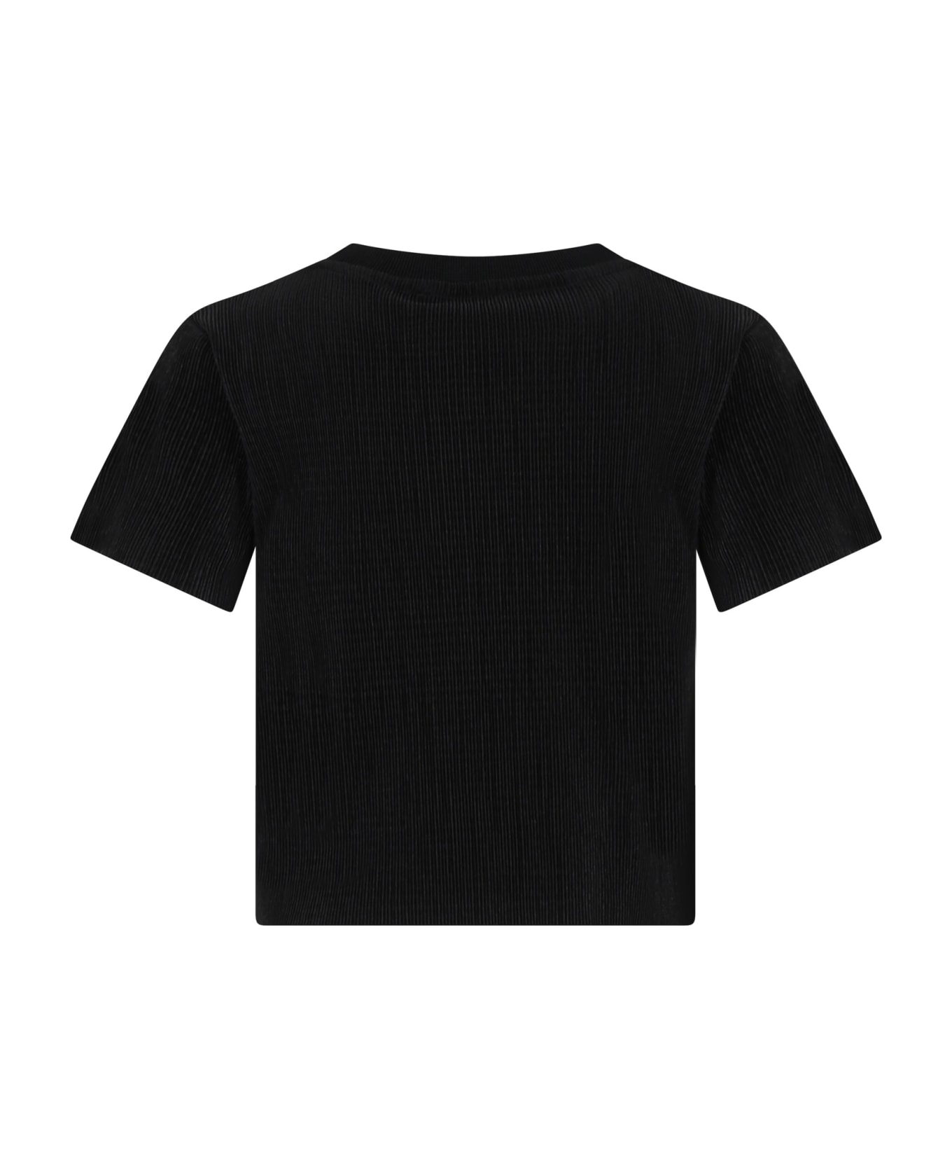 DKNY Black T-shirt For Girl - Black
