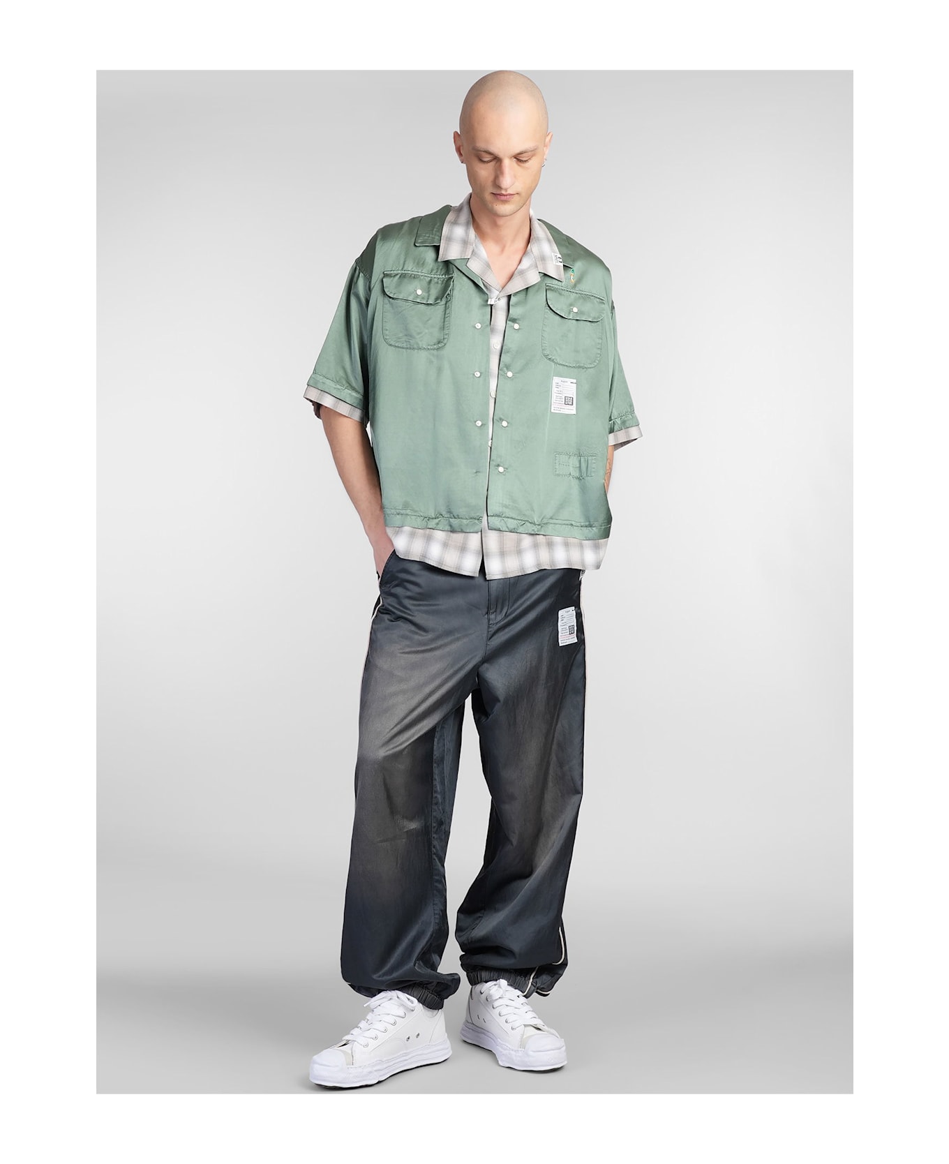 Mihara Yasuhiro Shirt In Khaki Cotton - khaki