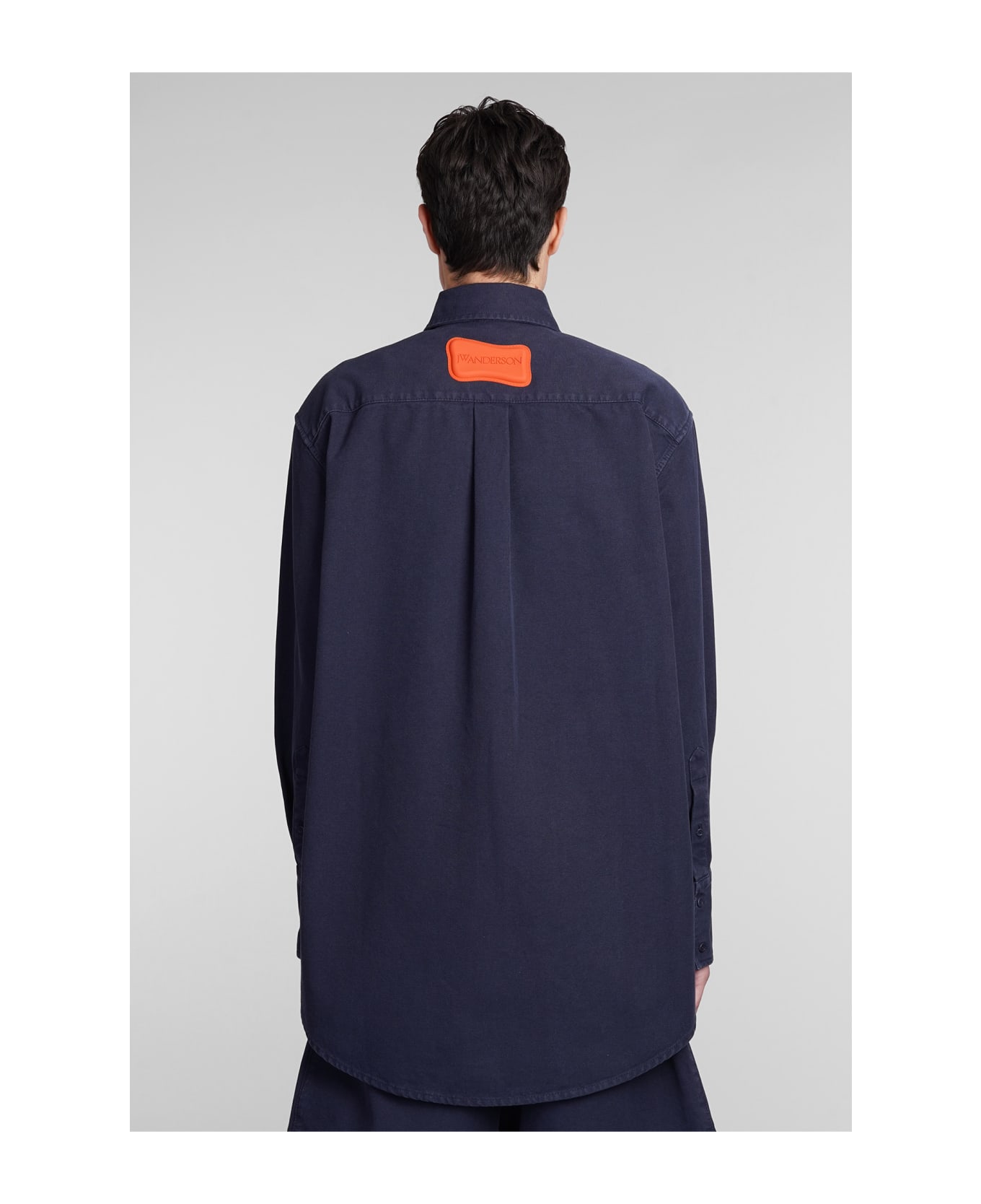 J.W. Anderson Shirt In Blue Cotton - BLUE