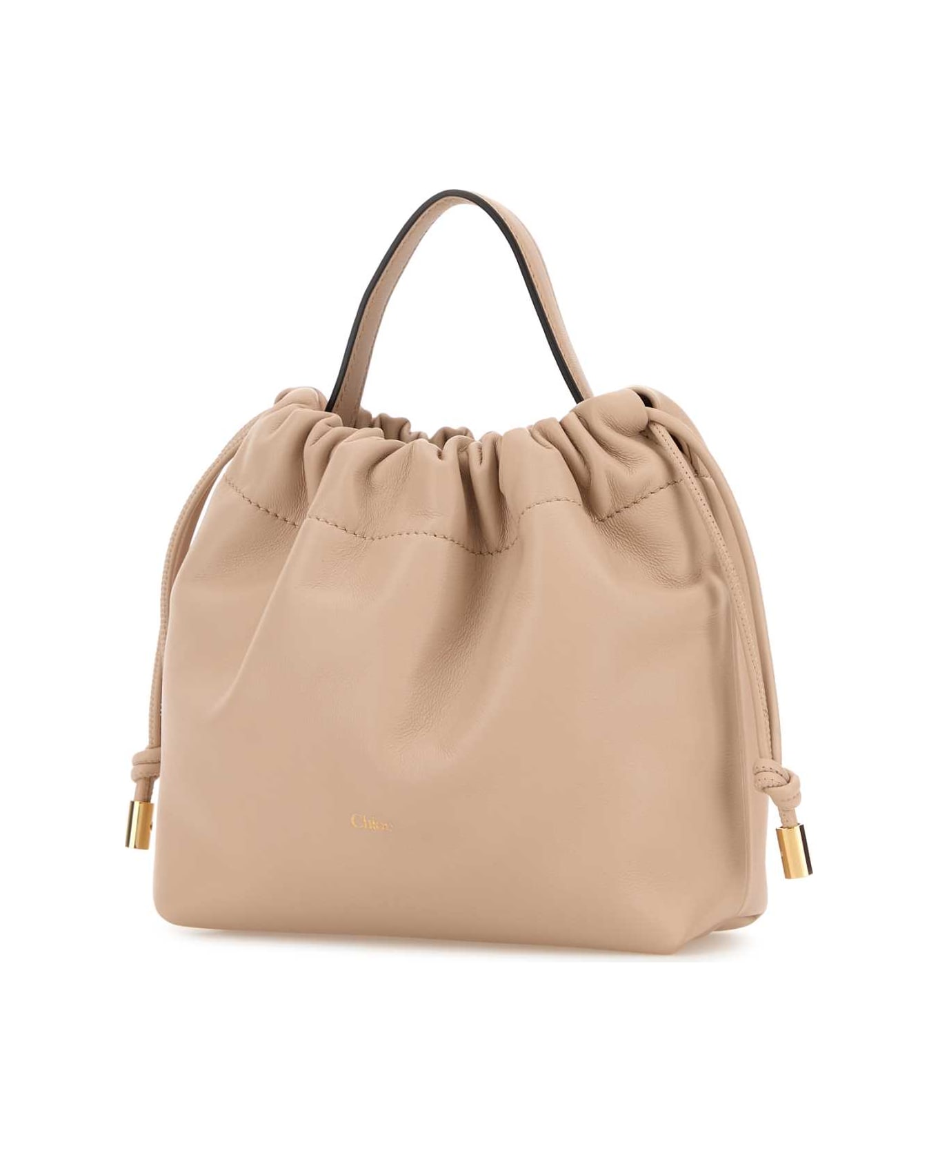 Chloé Powder Pink Leather Mini Chloã© Icons Handbag - CEMENTPINK