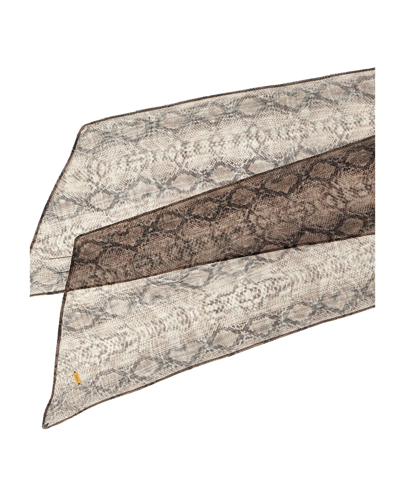 Saint Laurent Silk Scarf - Multicolor