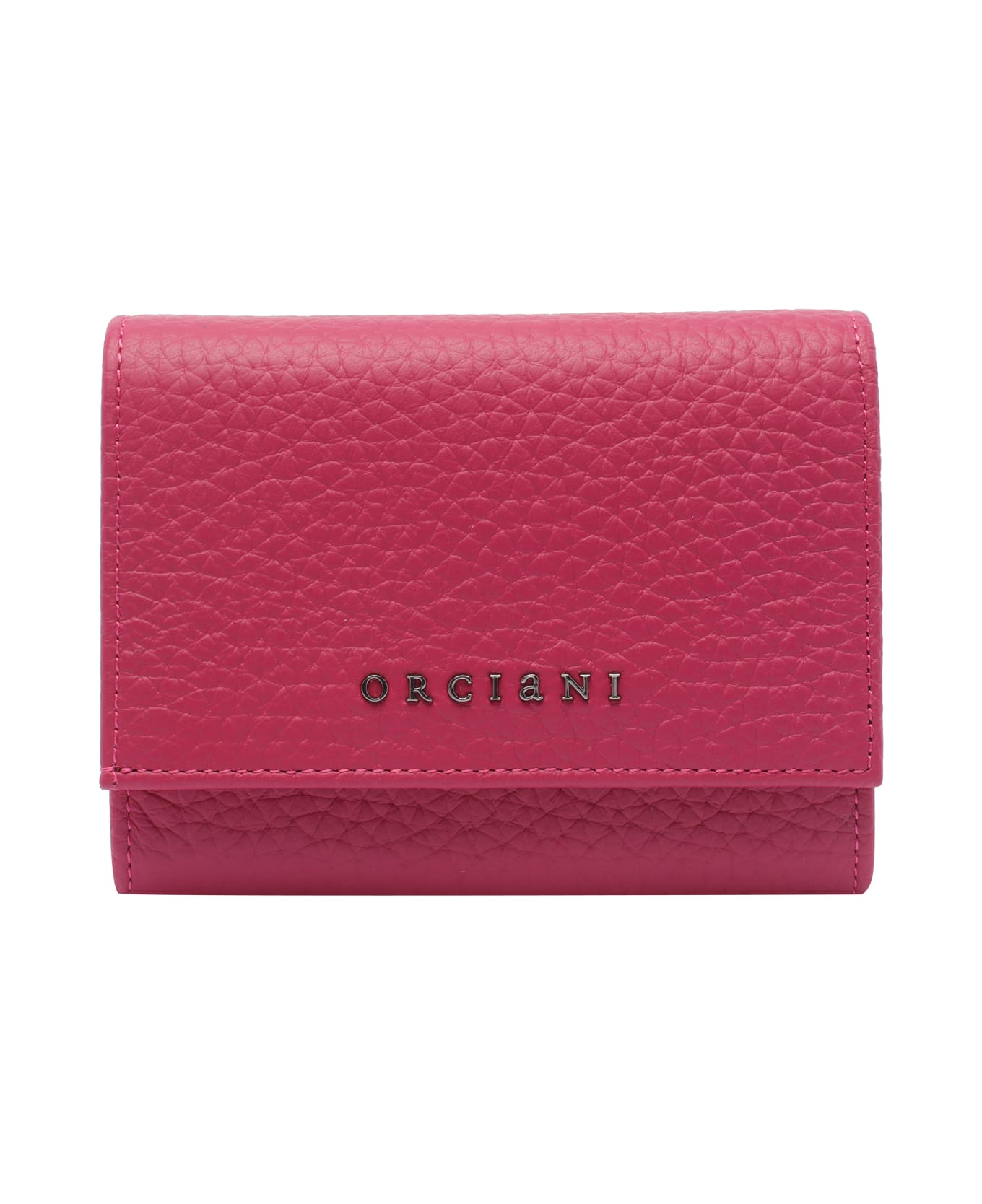 Orciani Logo Wallet - Fuchsia