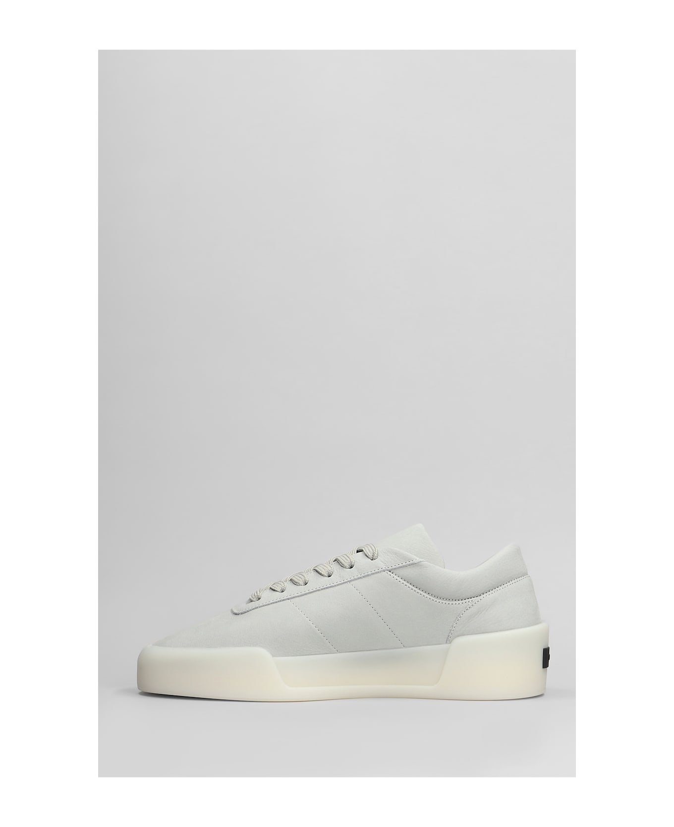 Fear of God Aerobic Low Sneakers In Grey Suede - grey