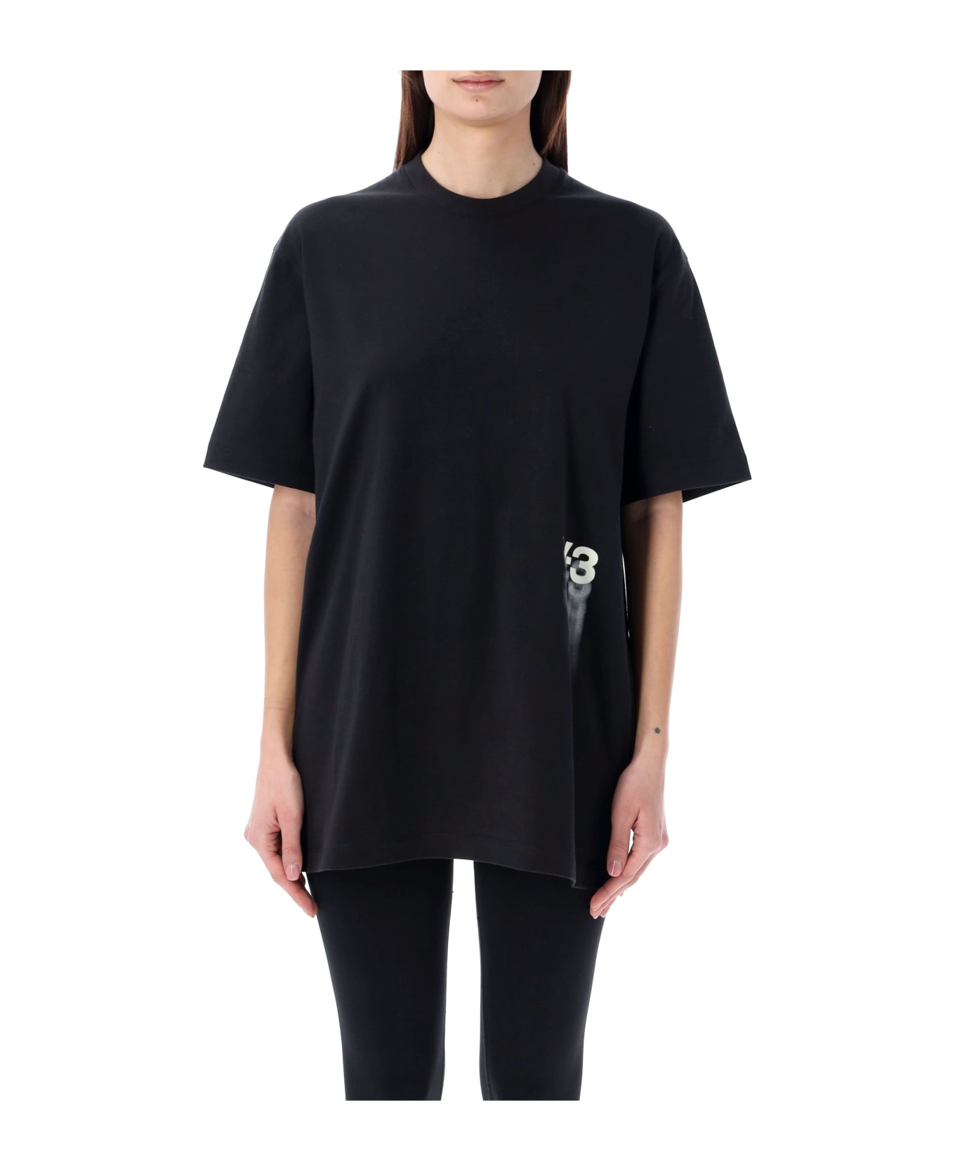 Y-3 Graphic Short Sleeves Tee - BLACK Tシャツ