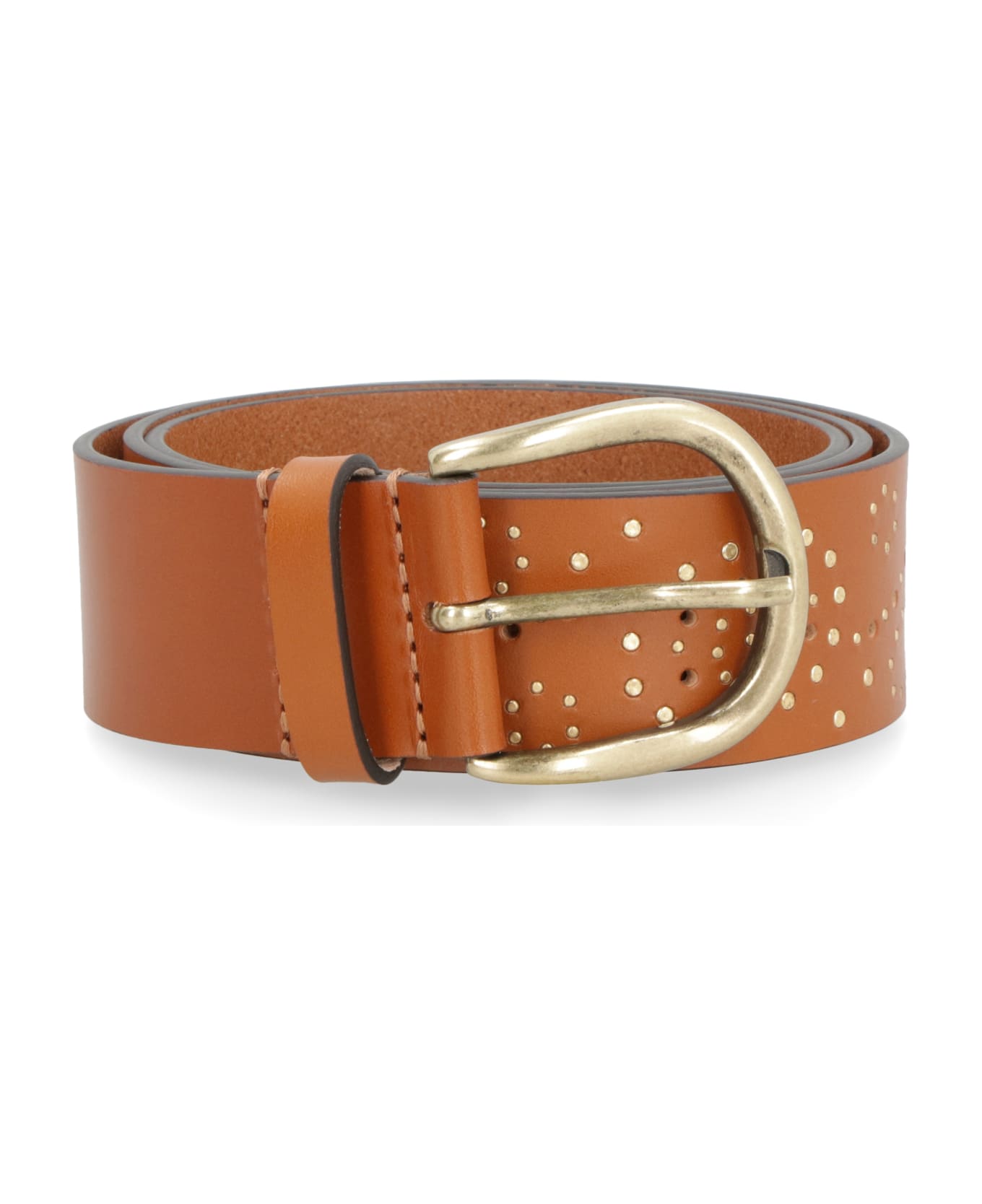 Isabel Marant Zaf Leather Belt - brown