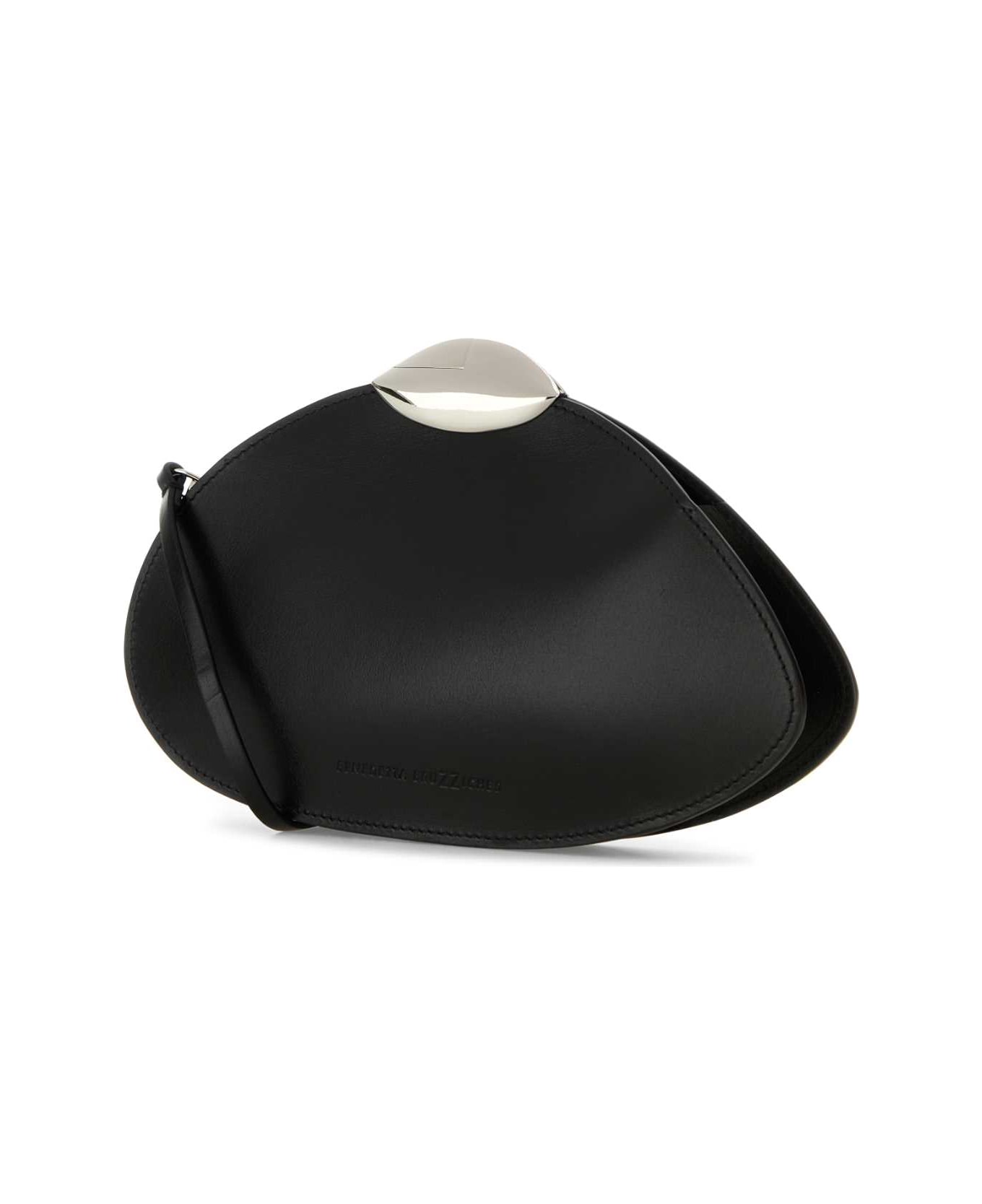 Benedetta Bruzziches Black Leather Belle De Jour Clutch - 052 トートバッグ