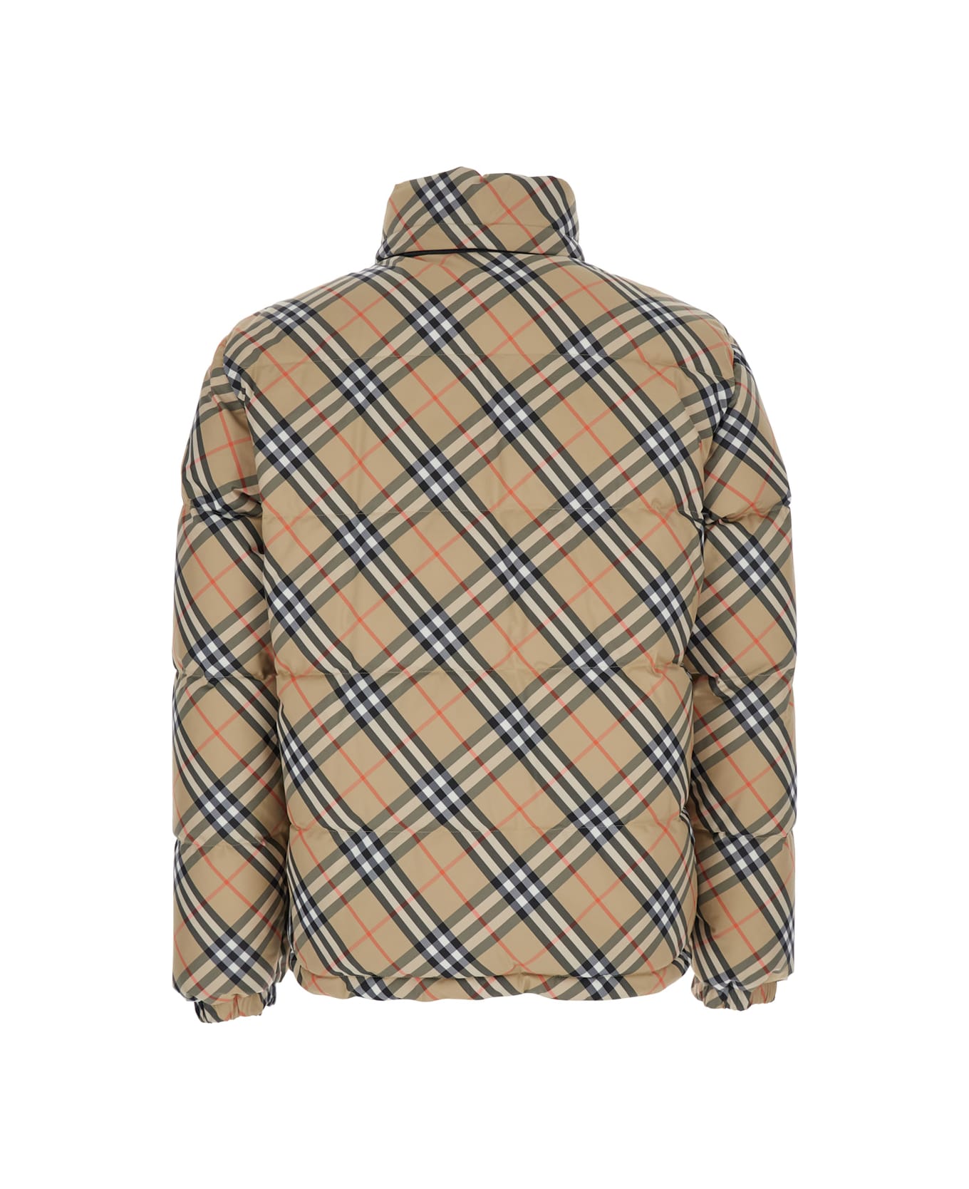 Burberry Check Down Jacket